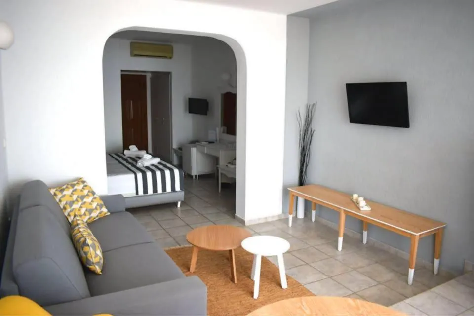 Seating area in Hotel Akti Ouranoupoli Beach Resort