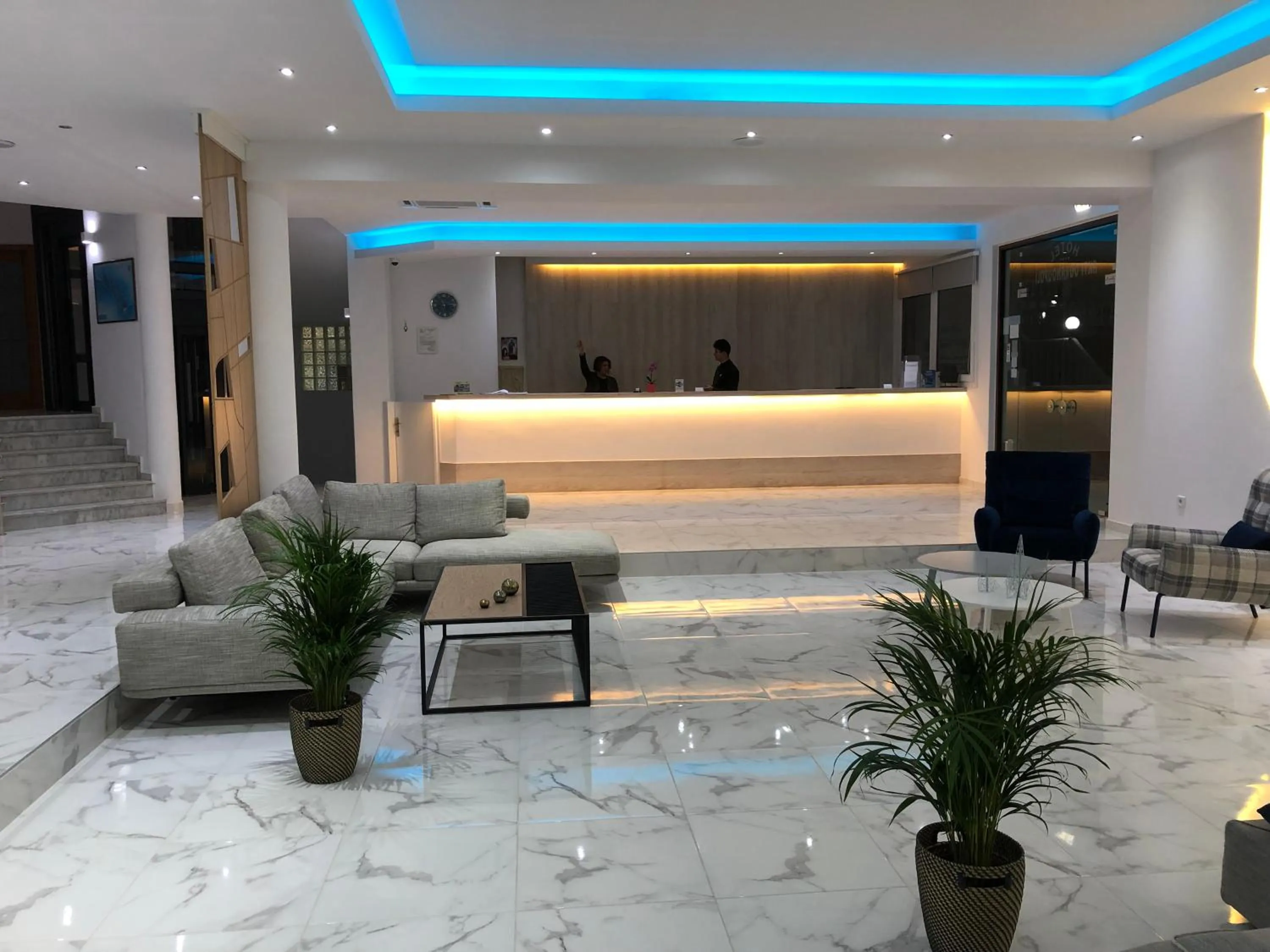 Lobby or reception in Hotel Akti Ouranoupoli Beach Resort