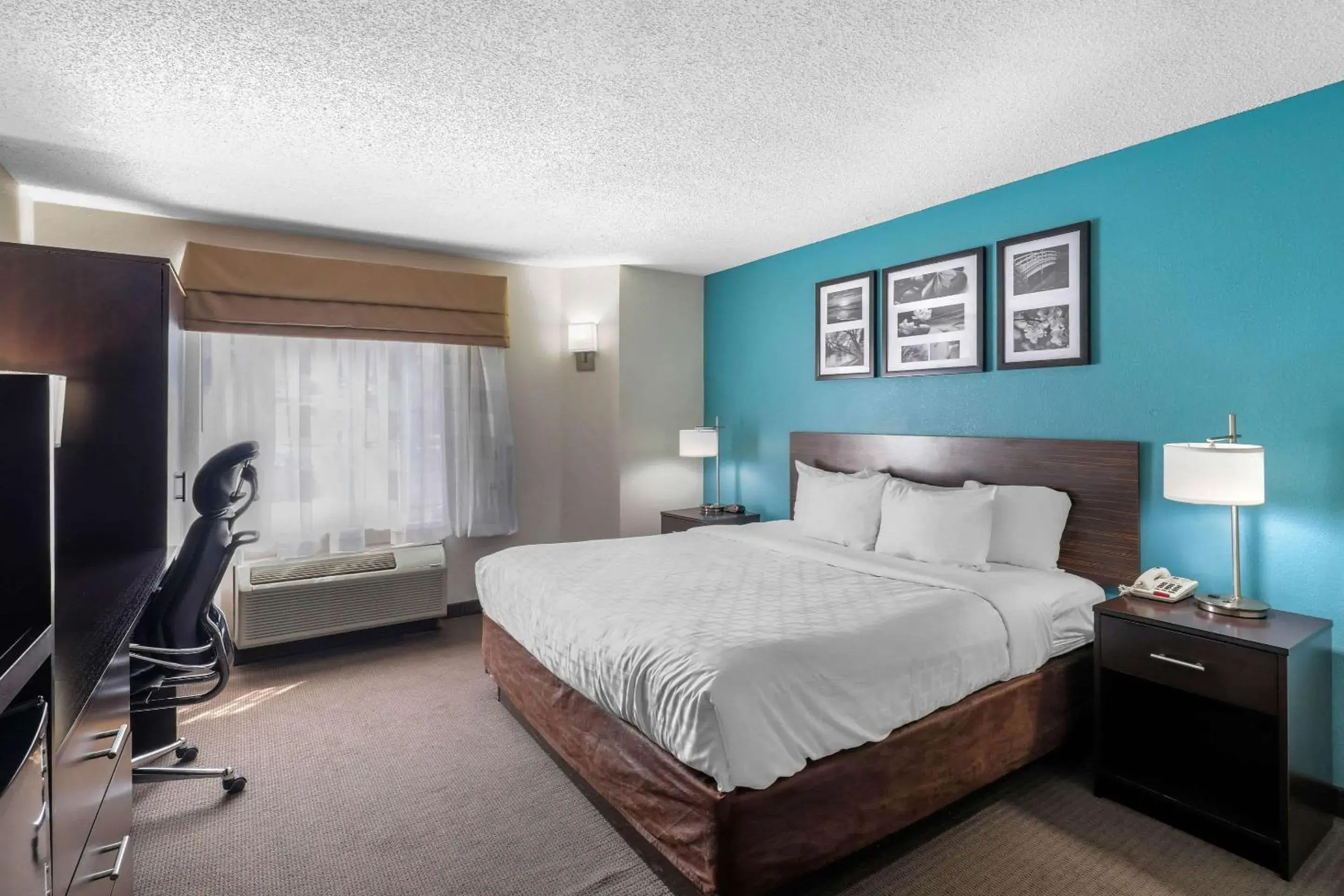 Photo of the whole room, Bed in Clarion Inn & Suites DFW North Photo of the whole room, Bed in Clarion Inn & Suites DFW North