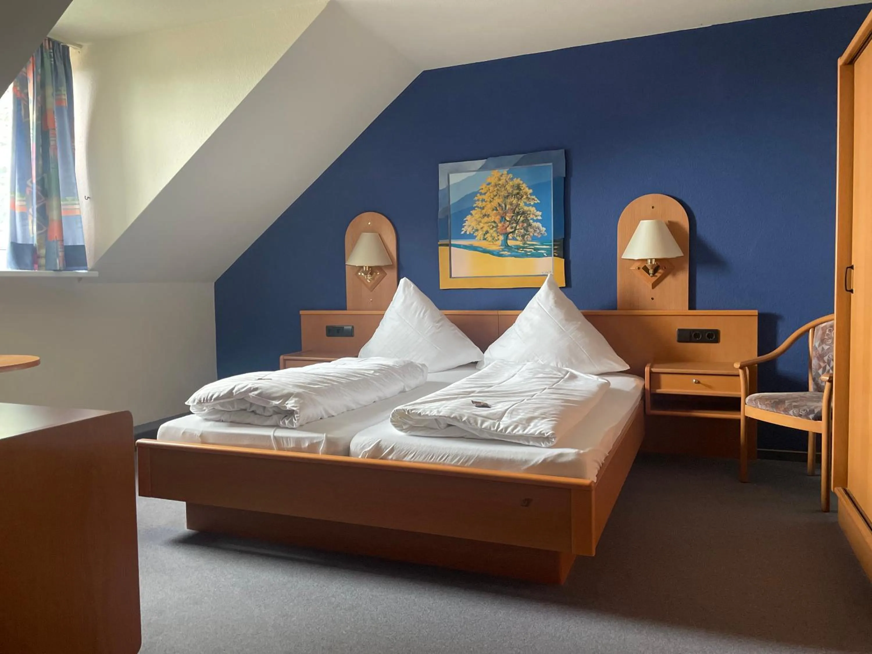 Photo of the whole room, Bed in Berghof Hotel