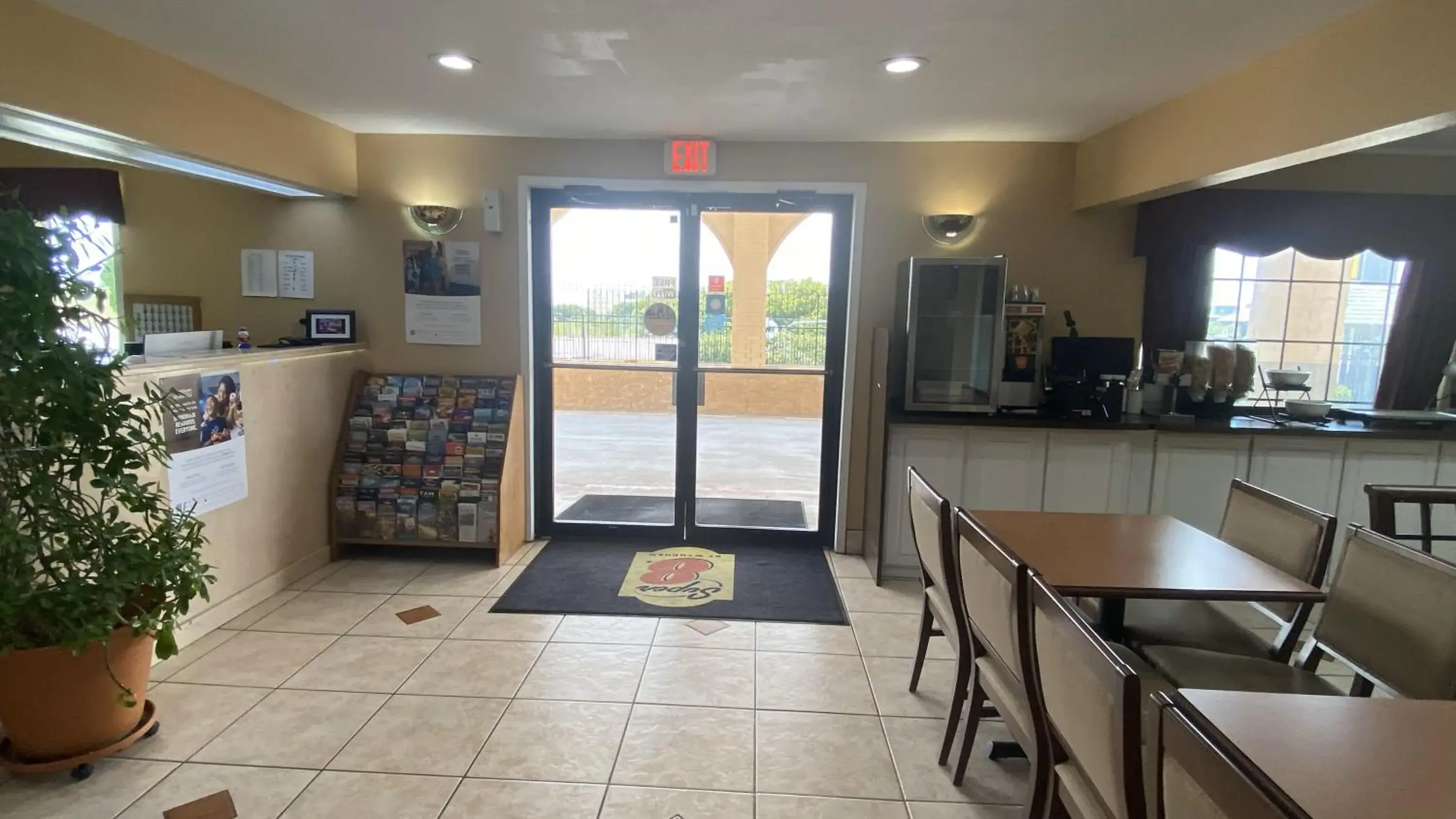 Lobby or reception in Super 8 by Wyndham Decatur Texas Lobby or reception in Super 8 by Wyndham Decatur Texas