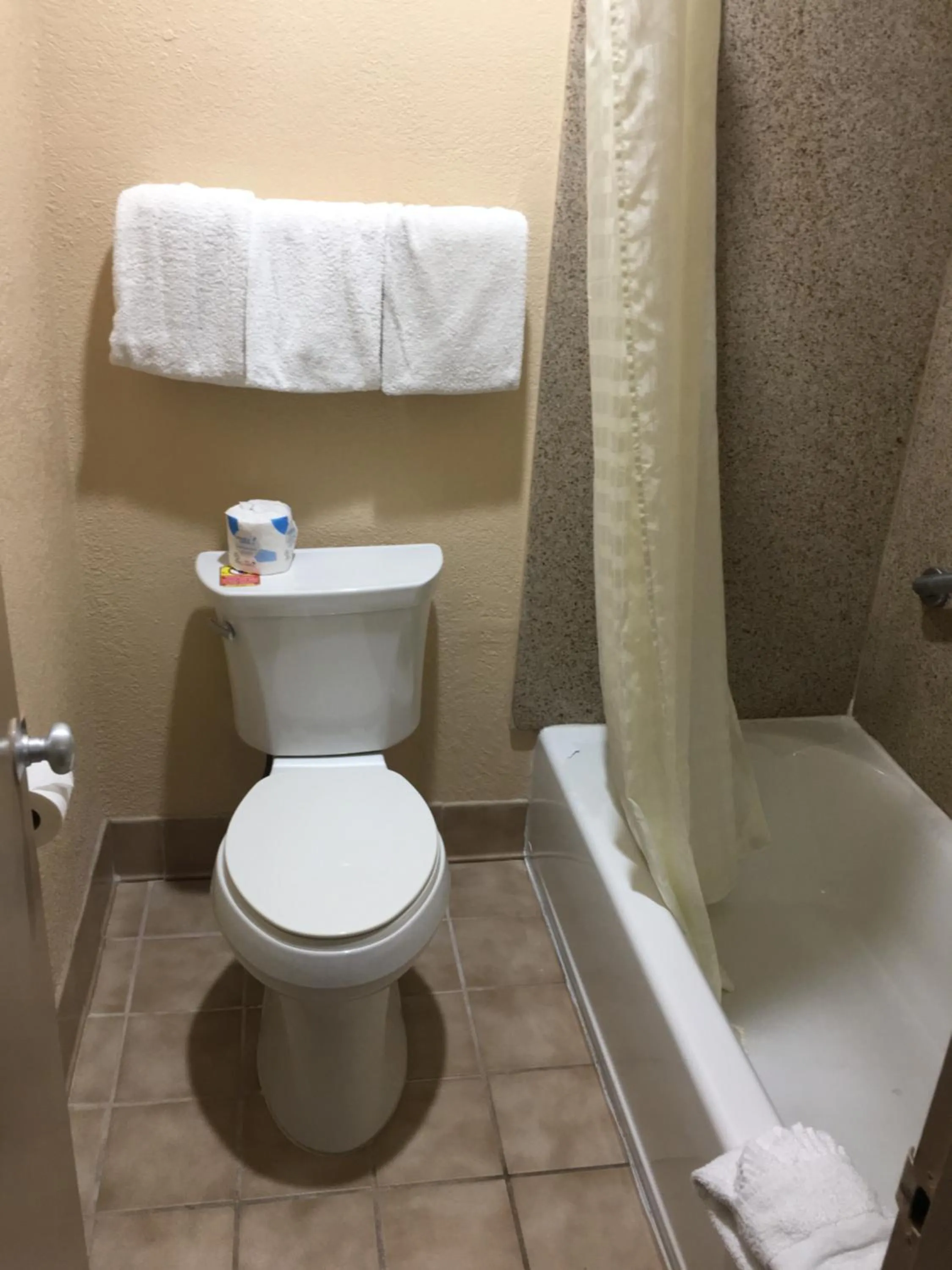 Toilet in Americas Best Value Inn-Near NRG Park/Medical Center
