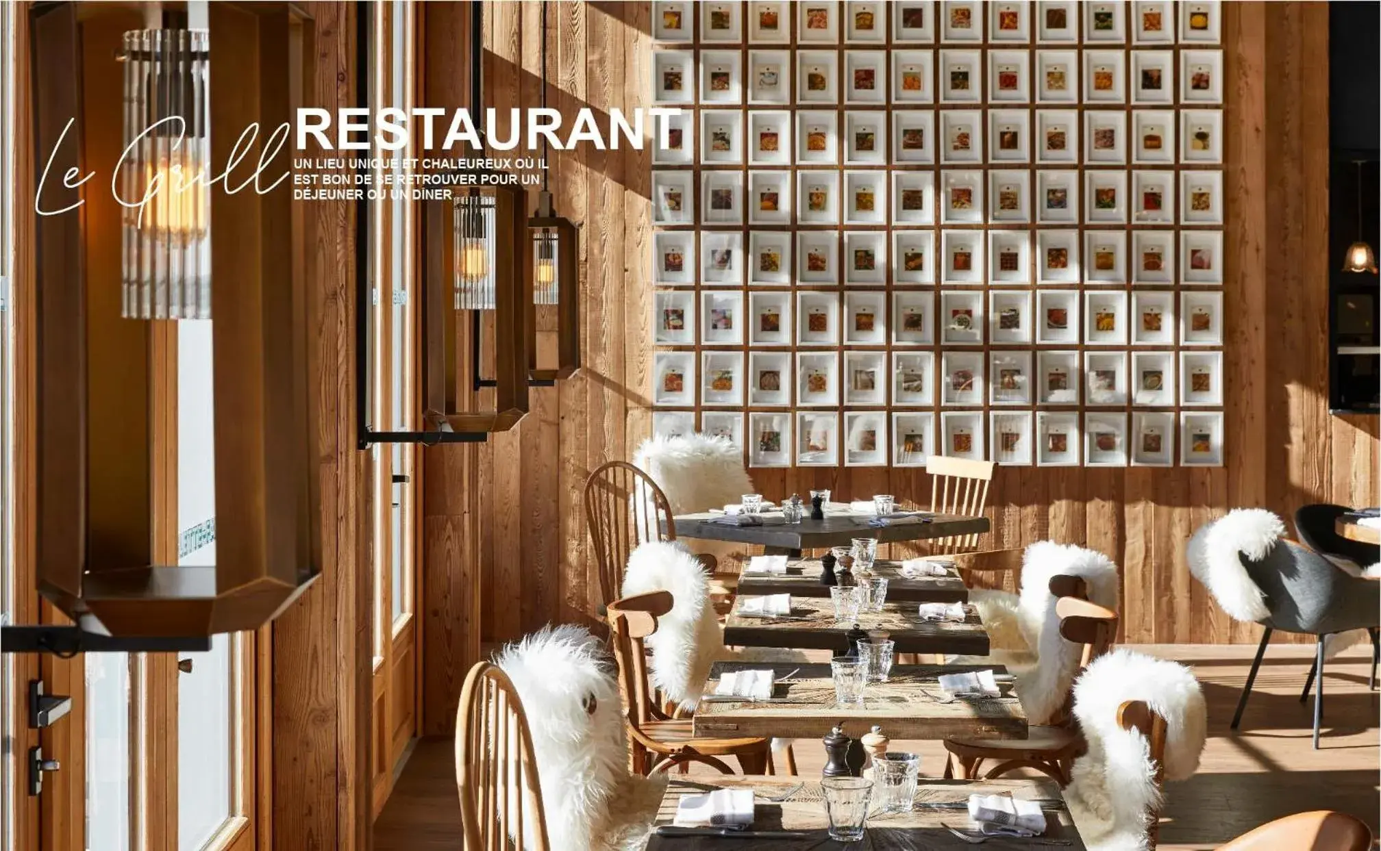 Restaurant/places to eat in Ecrin Blanc Resort Courchevel - Aquapark Restaurant/places to eat in Ecrin Blanc Resort Courchevel - Aquapark