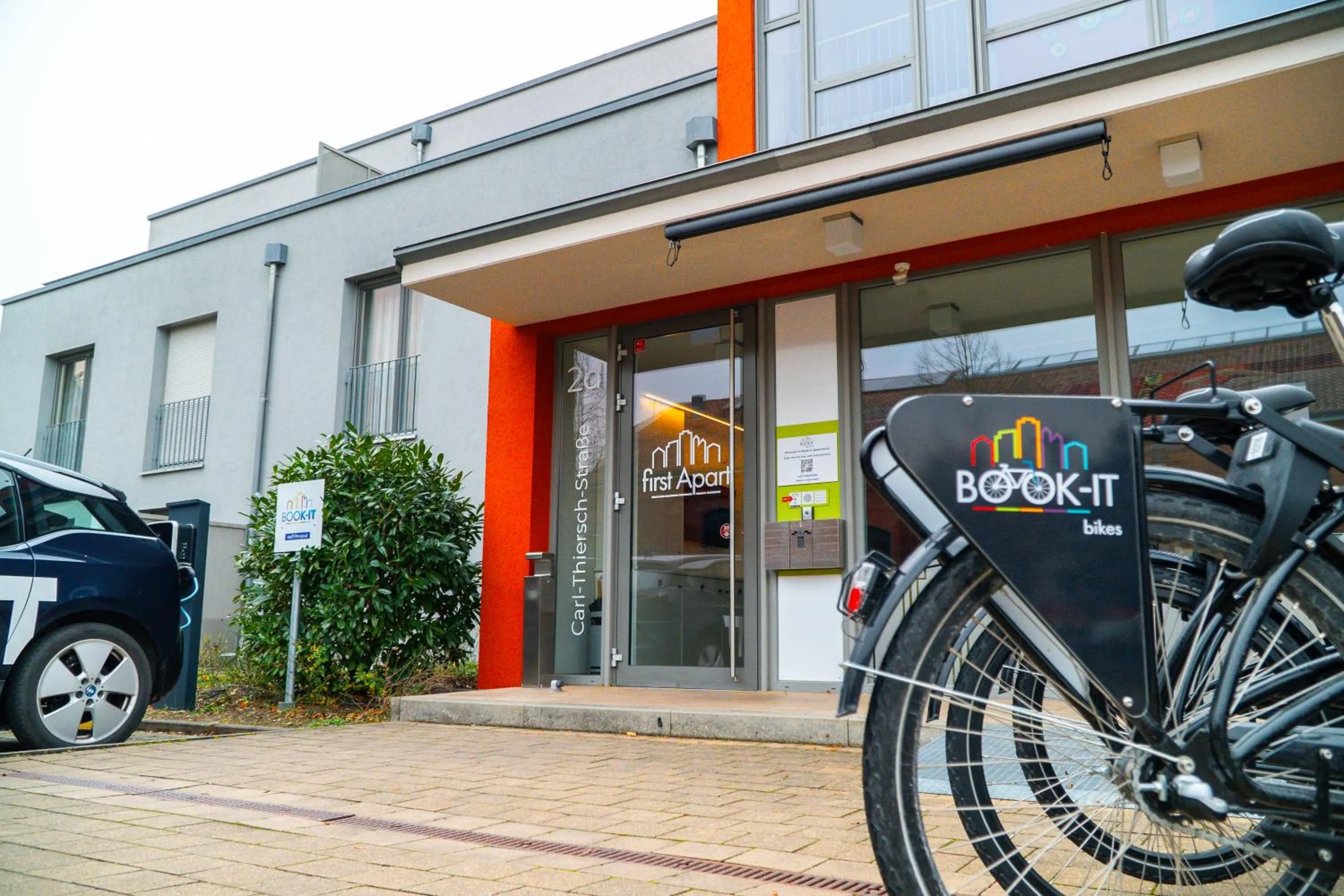 Property building in first Apart