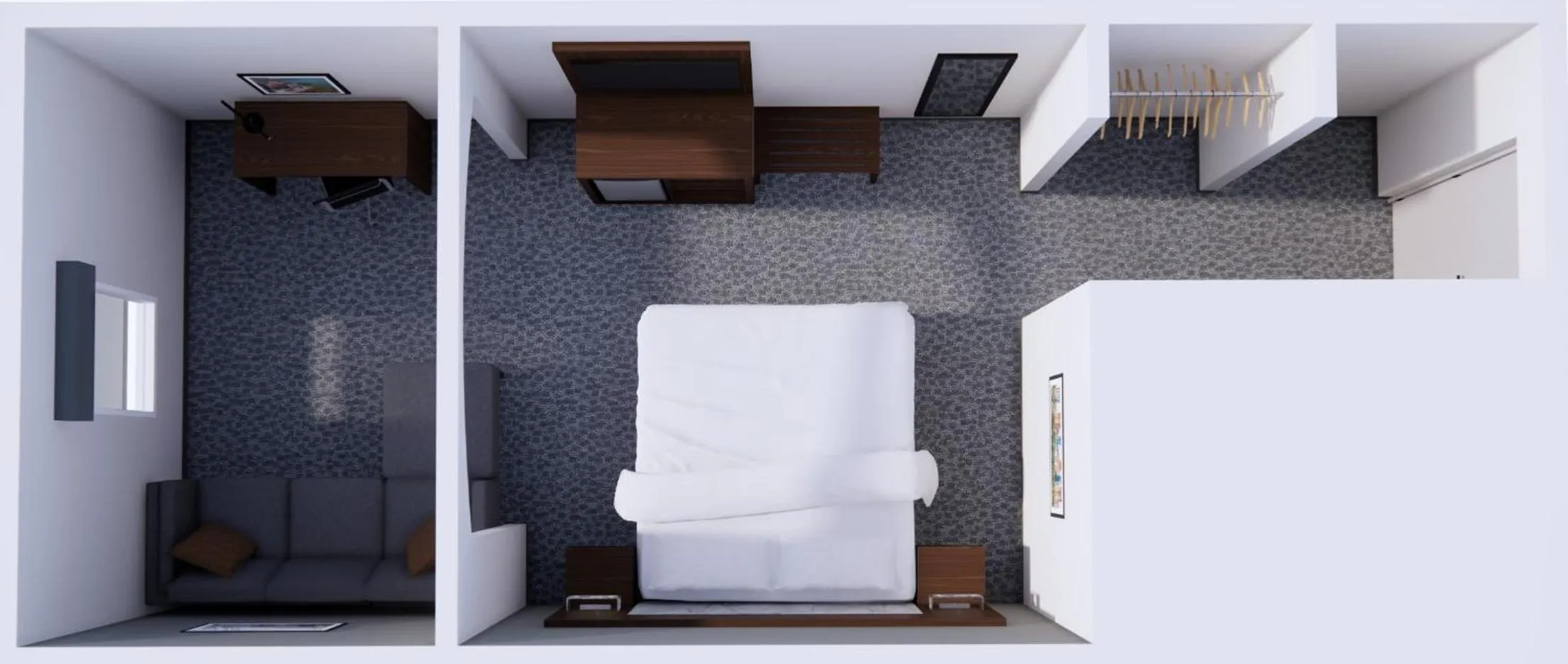 TV and multimedia in Quality Suites Austin South Street Elmo District