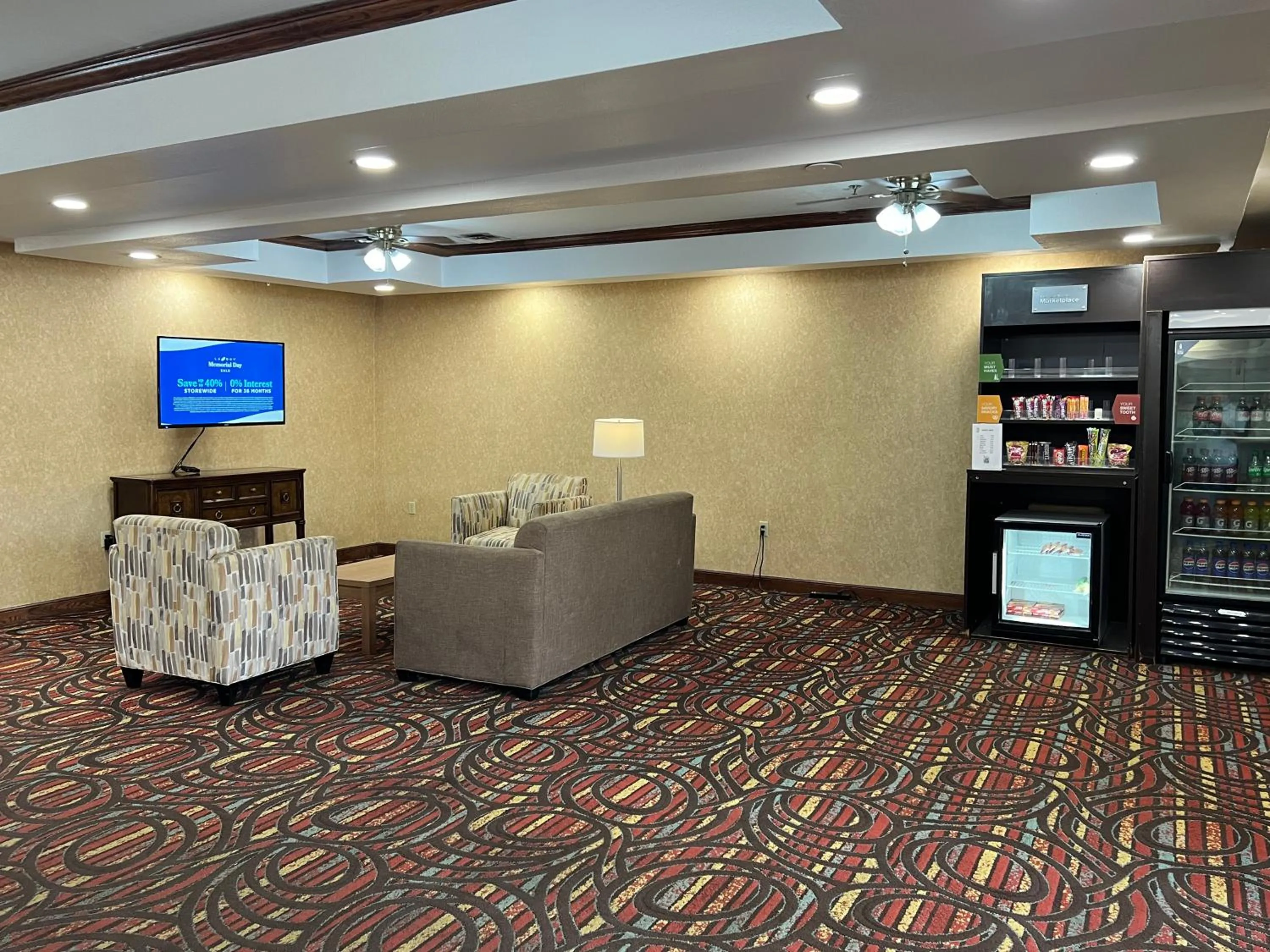 Lobby or reception in Quality Suites Midland North Loop 250