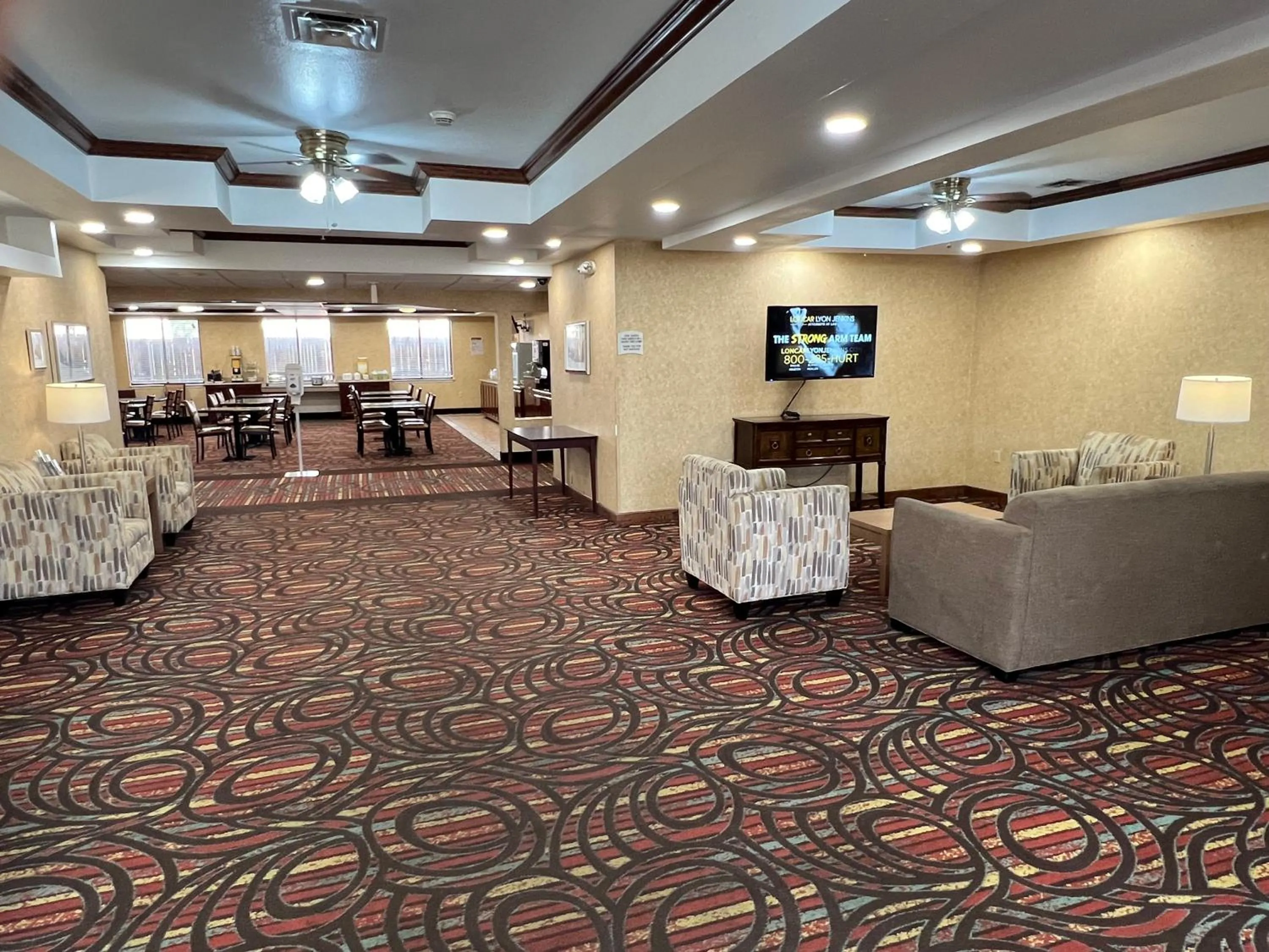 Lobby or reception in Quality Suites Midland North Loop 250