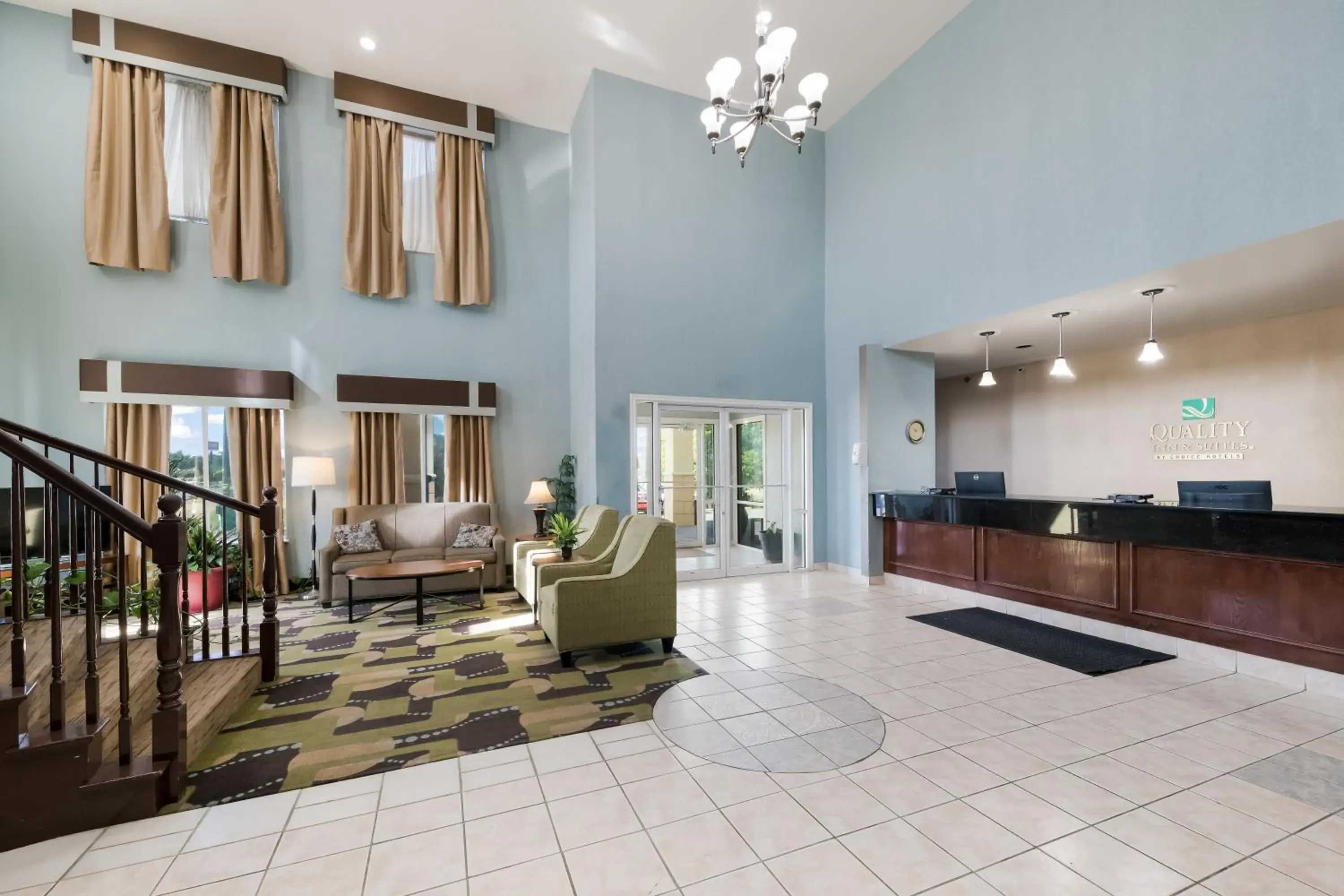 Lobby or reception in Quality Inn & Suites Terrell Lobby or reception in Quality Inn & Suites Terrell