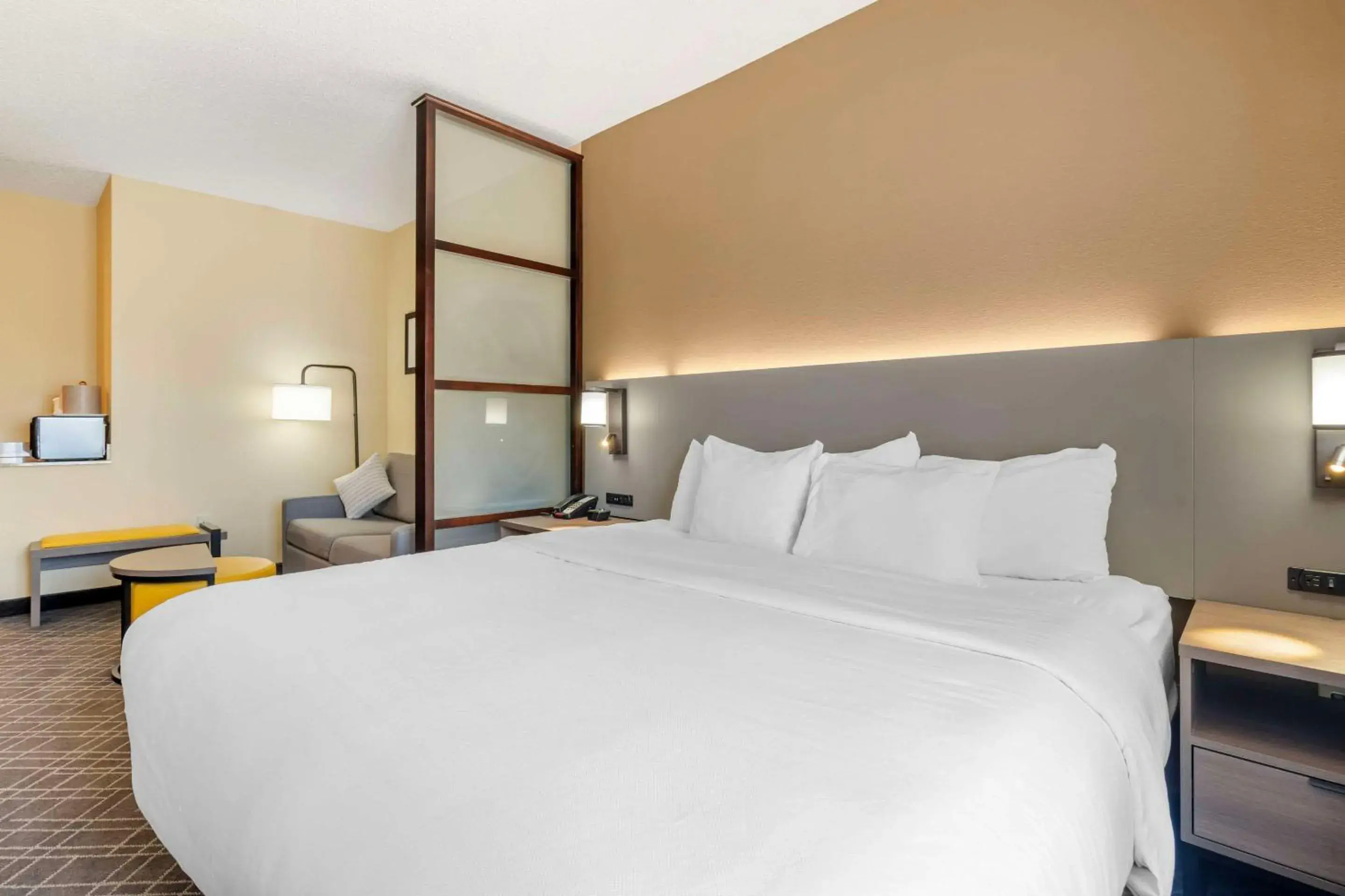 Bedroom, Bed in Comfort Suites McKinney-Allen Bedroom, Bed in Comfort Suites McKinney-Allen