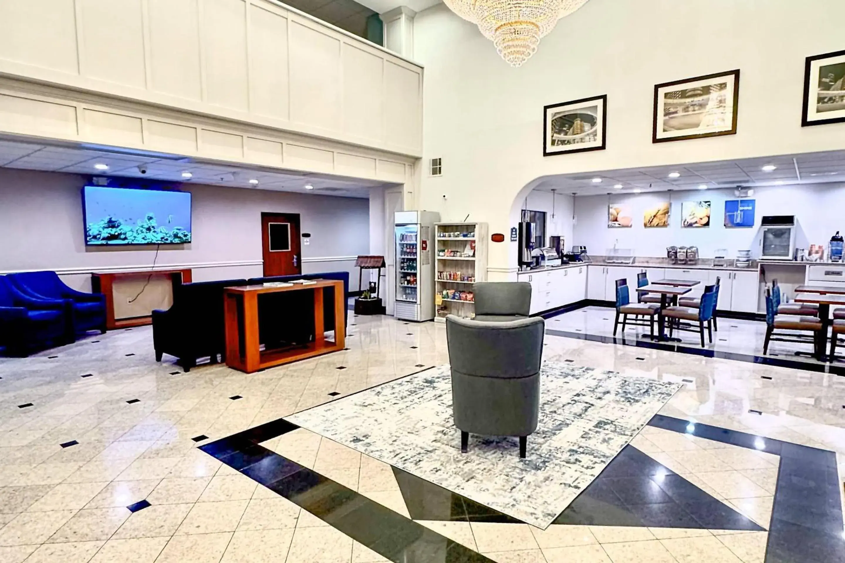 Lobby or reception in Comfort Suites Westchase Houston Energy Corridor Lobby or reception in Comfort Suites Westchase Houston Energy Corridor