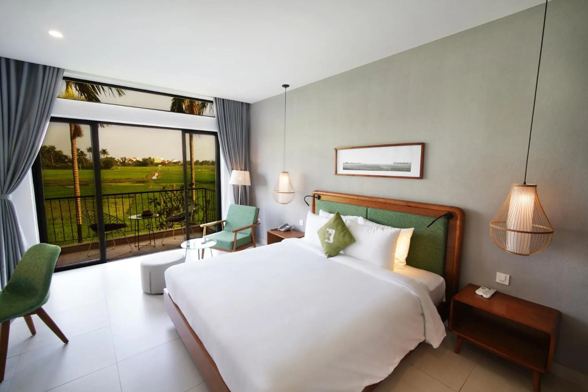 Bed in Hoian Tranquil Lodge - Chon Binh Yen