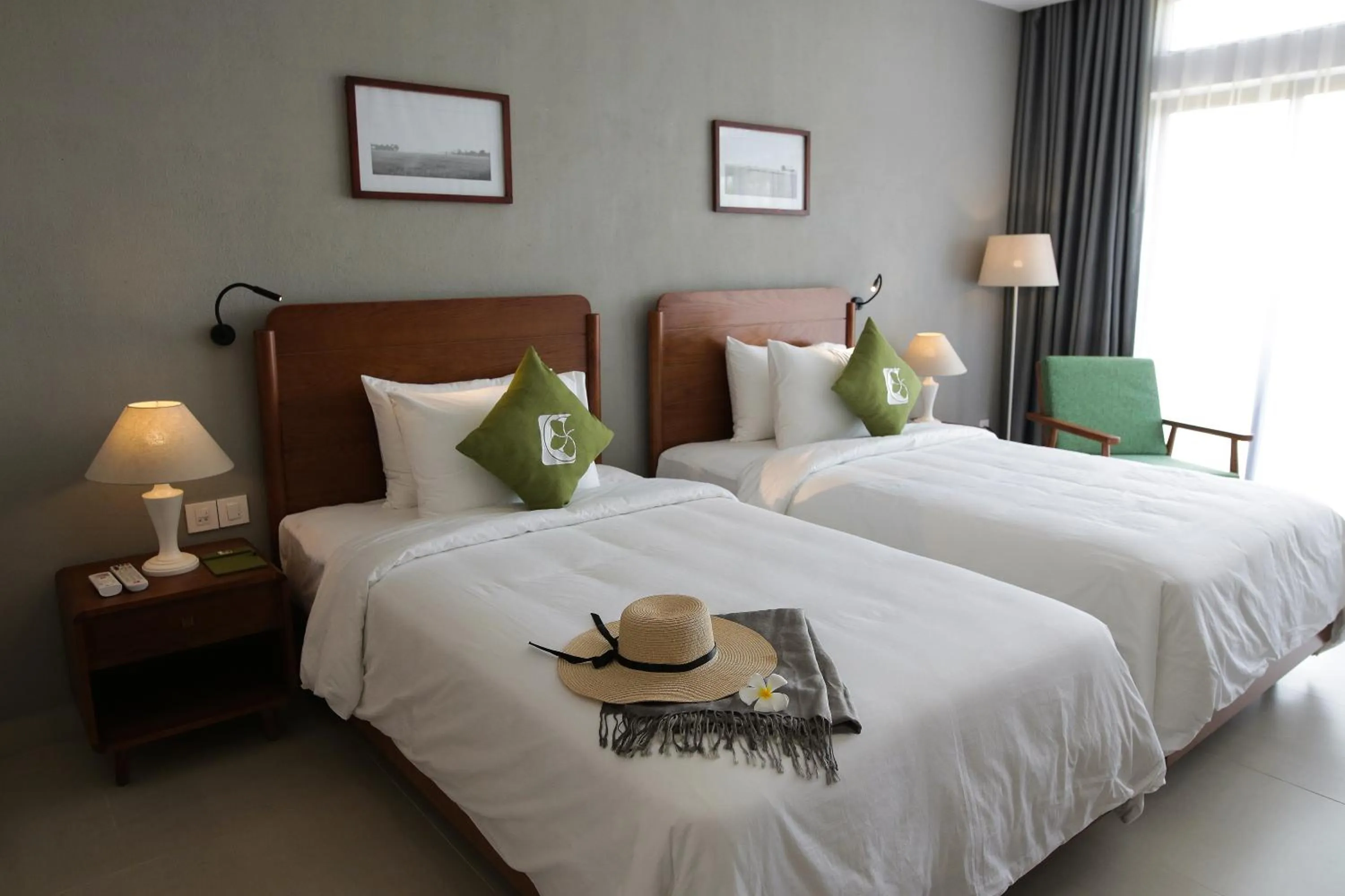 Bed in Hoian Tranquil Lodge - Chon Binh Yen