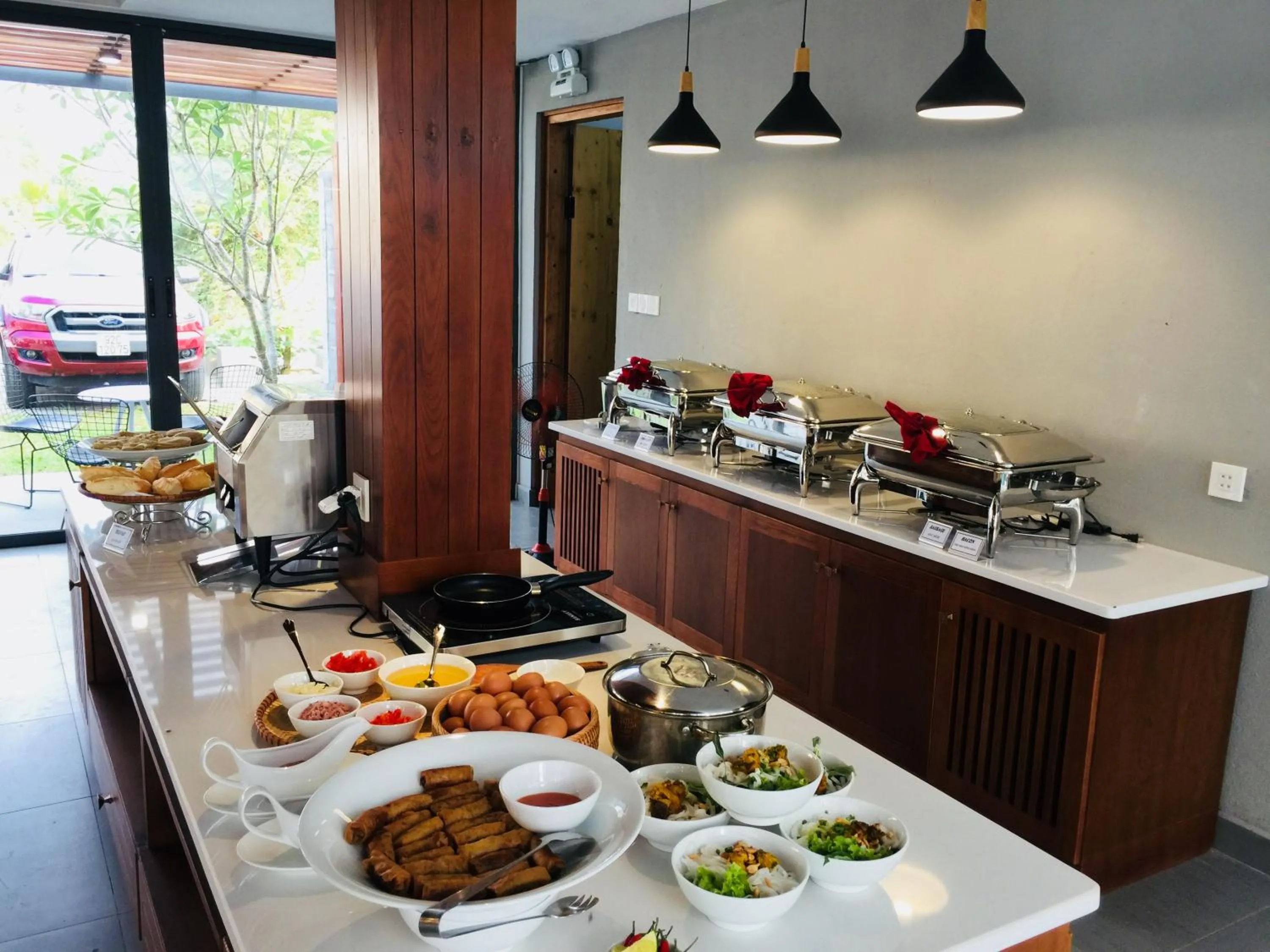 Breakfast in Hoian Tranquil Lodge - Chon Binh Yen