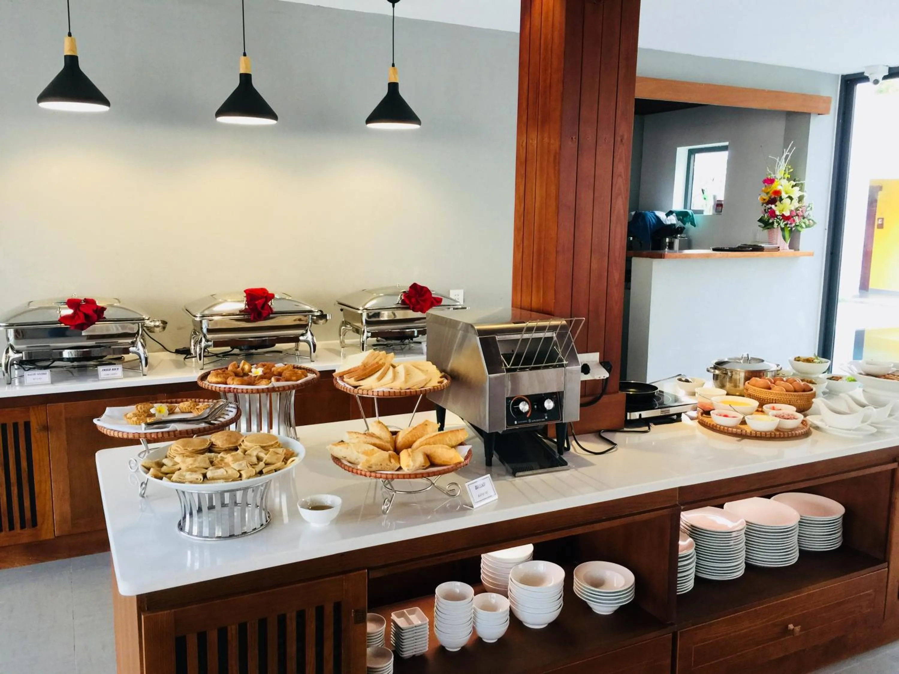 Breakfast in Hoian Tranquil Lodge - Chon Binh Yen