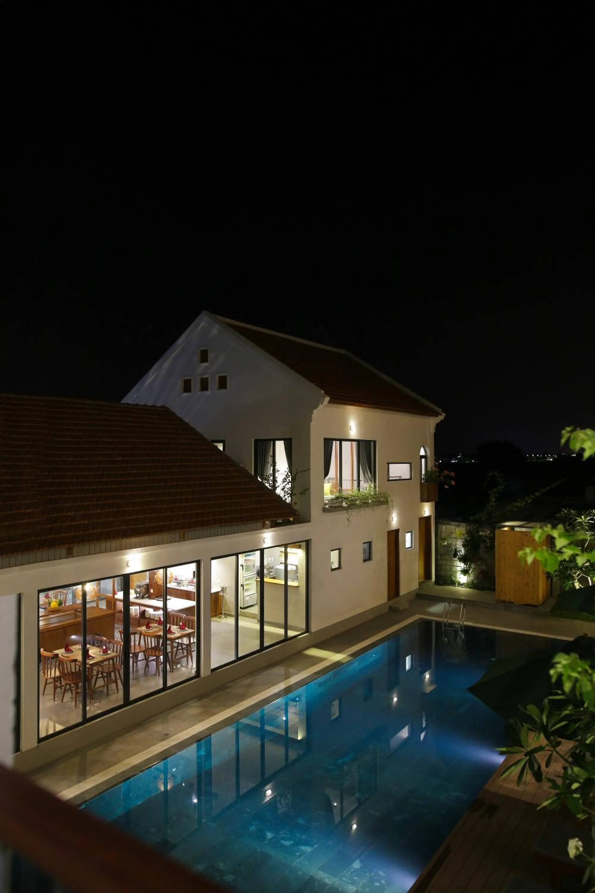 Pool view in Hoian Tranquil Lodge - Chon Binh Yen