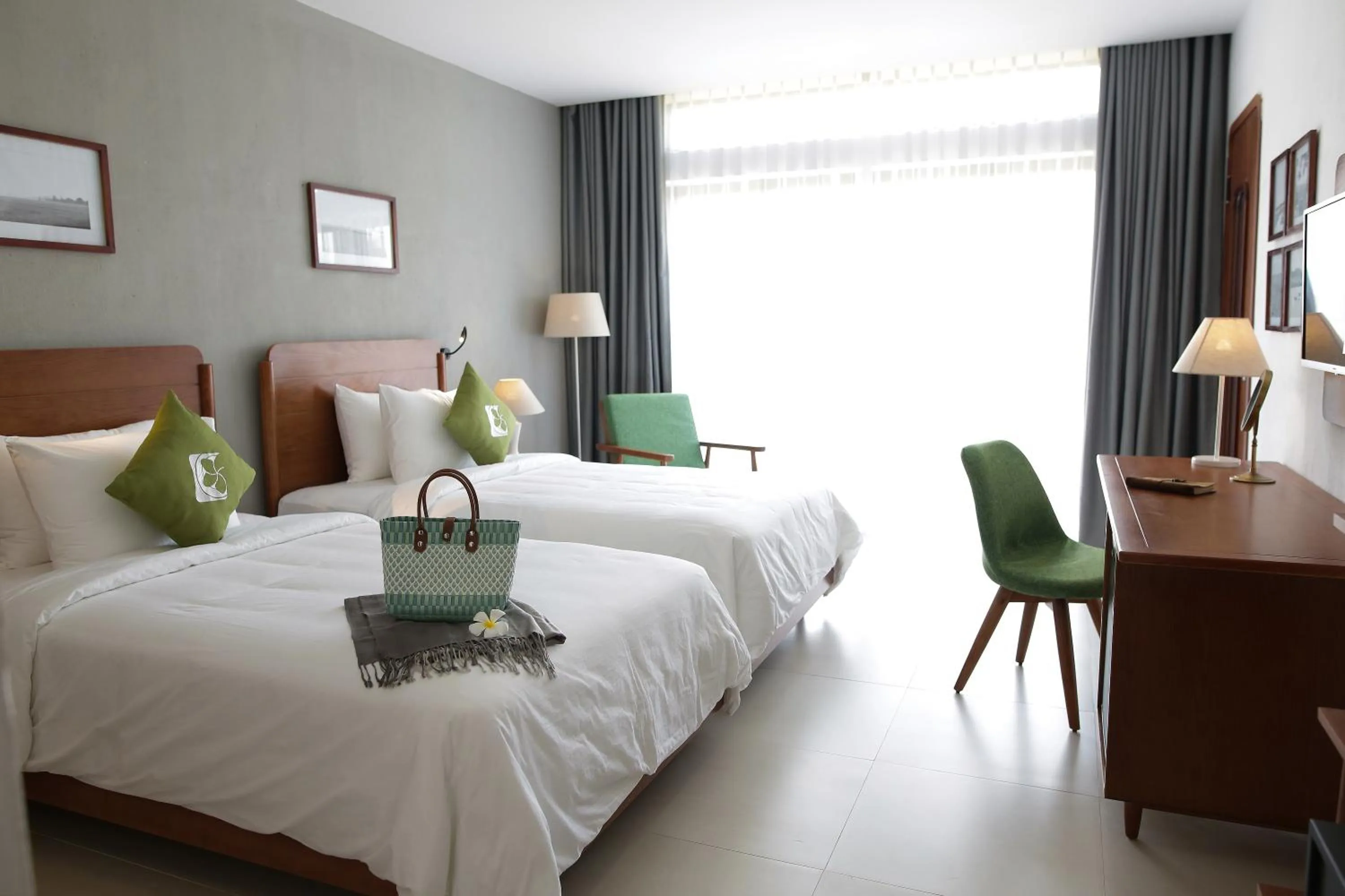 Bed in Hoian Tranquil Lodge - Chon Binh Yen