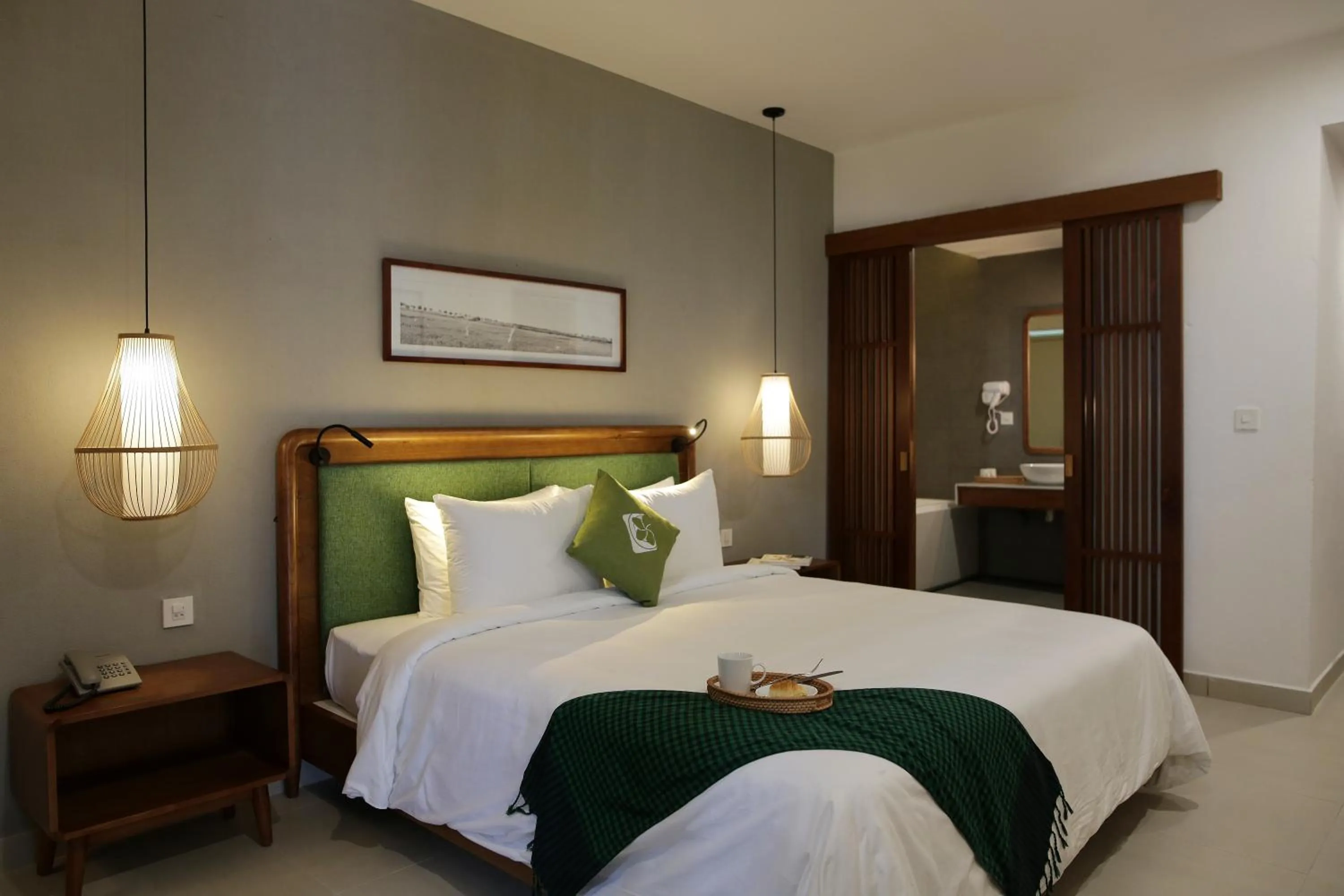 Bed in Hoian Tranquil Lodge - Chon Binh Yen