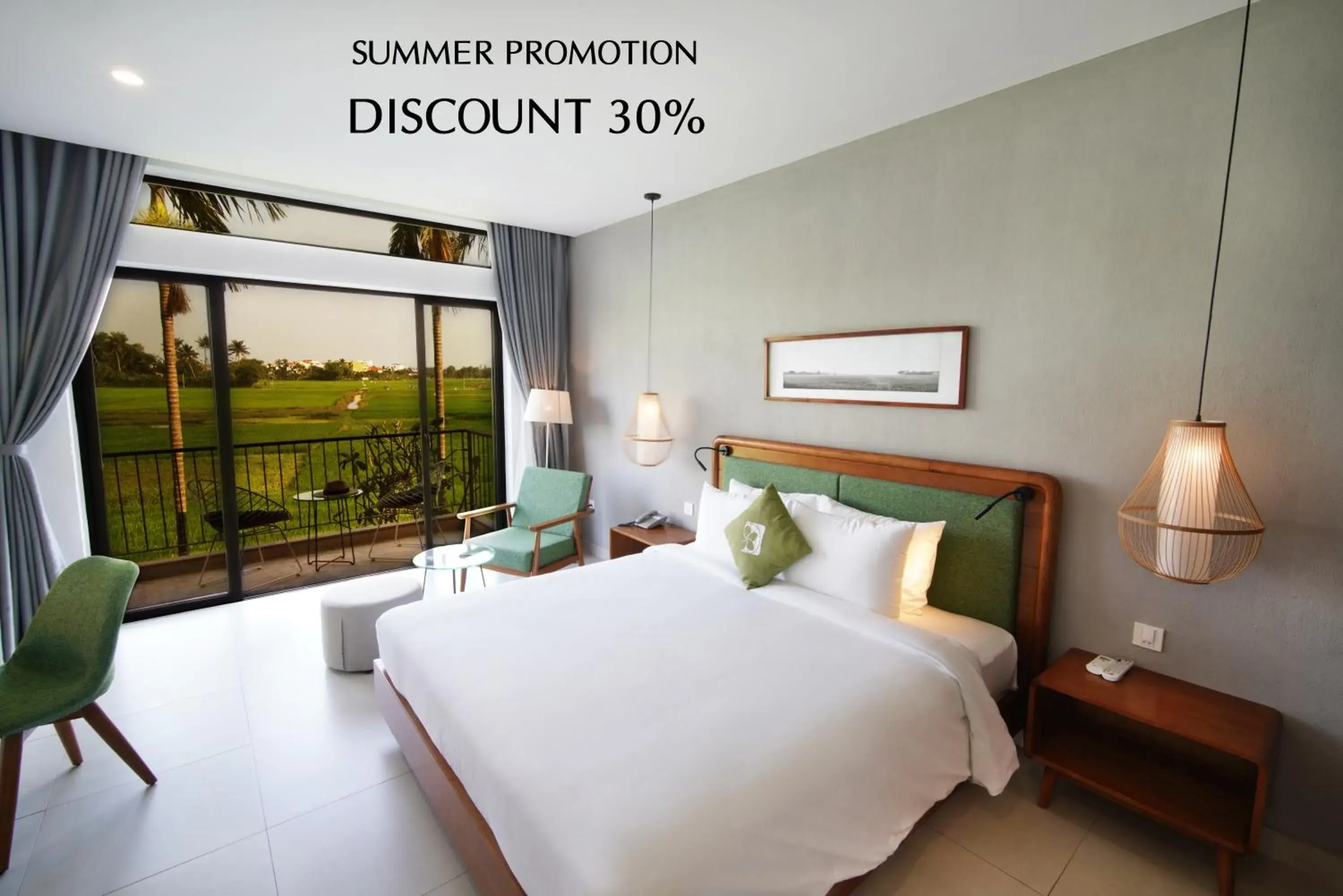 Bed in Hoian Tranquil Lodge - Chon Binh Yen Bed in Hoian Tranquil Lodge - Chon Binh Yen