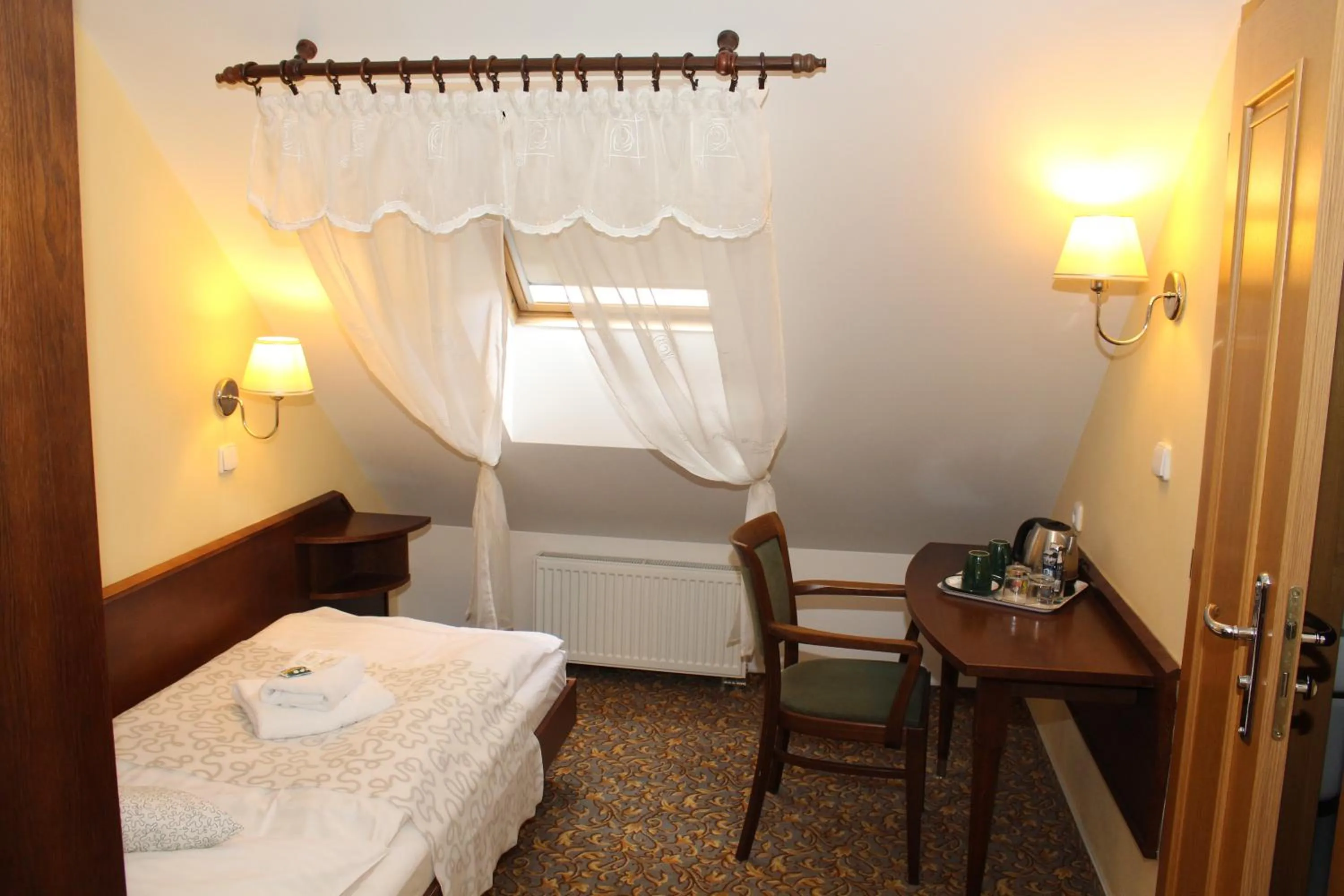Photo of the whole room, Bed in Zámecký Hotel Zlatý Orel