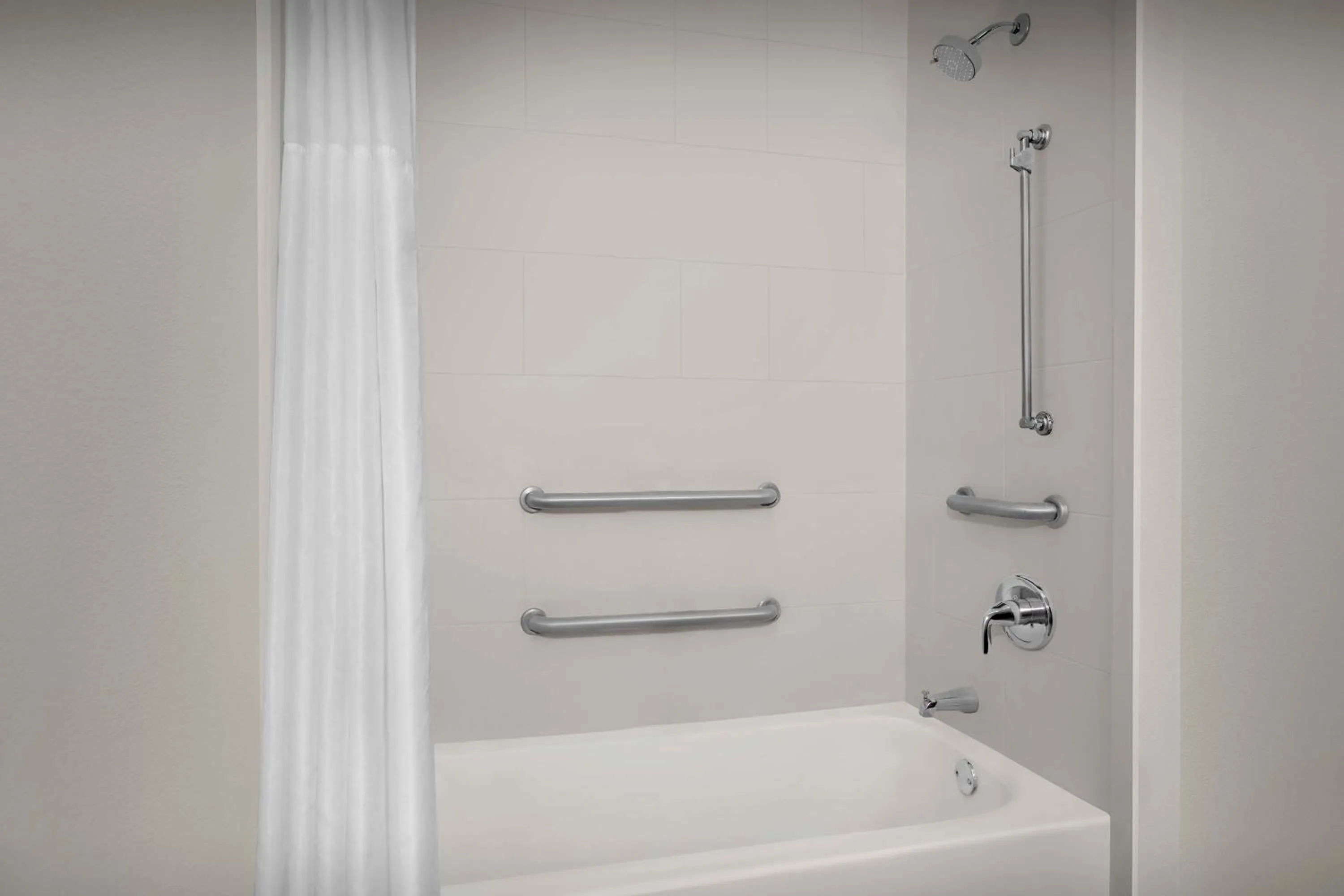 Bathroom in Spark By Hilton San Antonio Northwest Near Six Flags