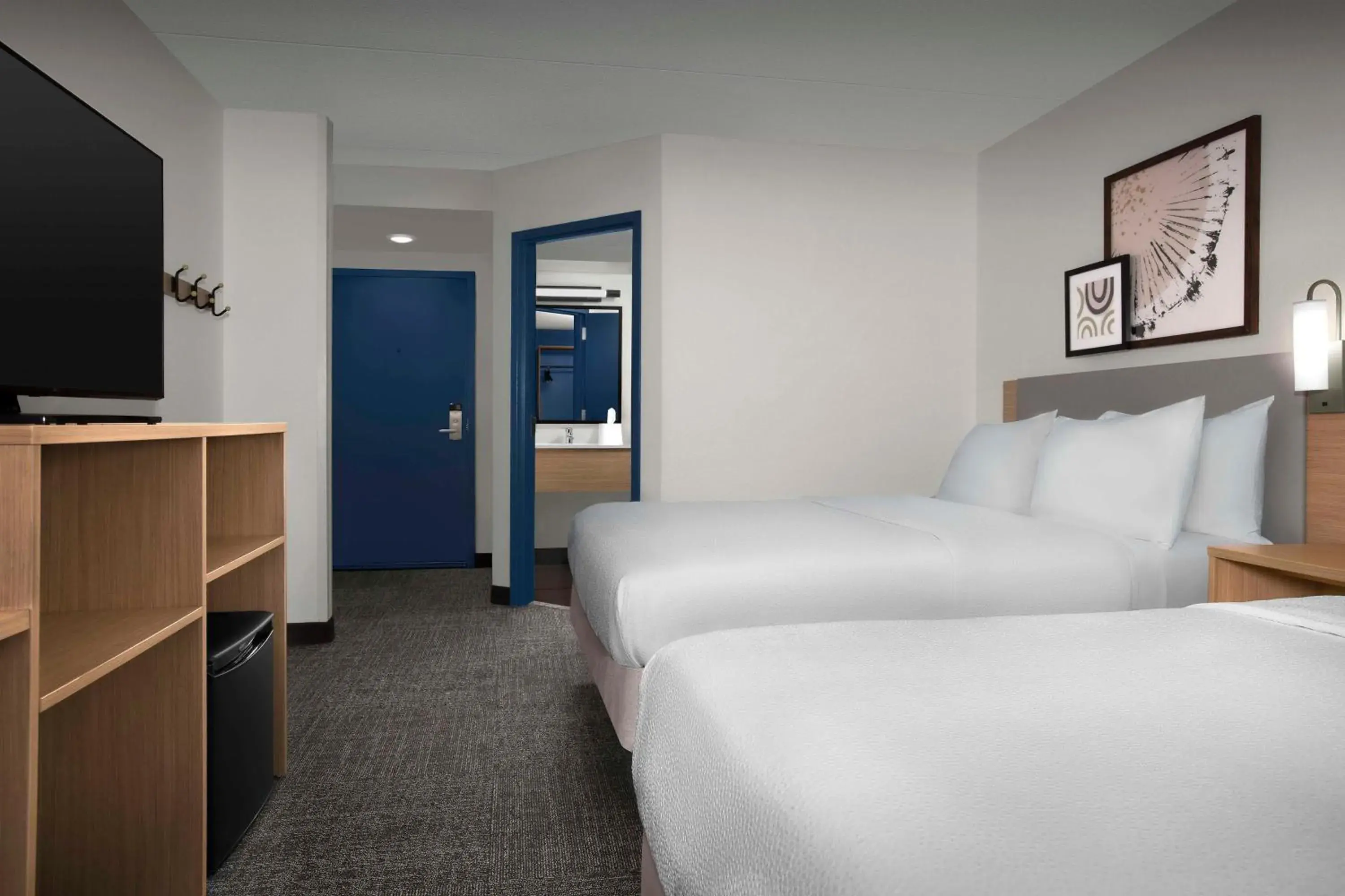 Bed in Spark By Hilton San Antonio Northwest Near Six Flags Bed in Spark By Hilton San Antonio Northwest Near Six Flags