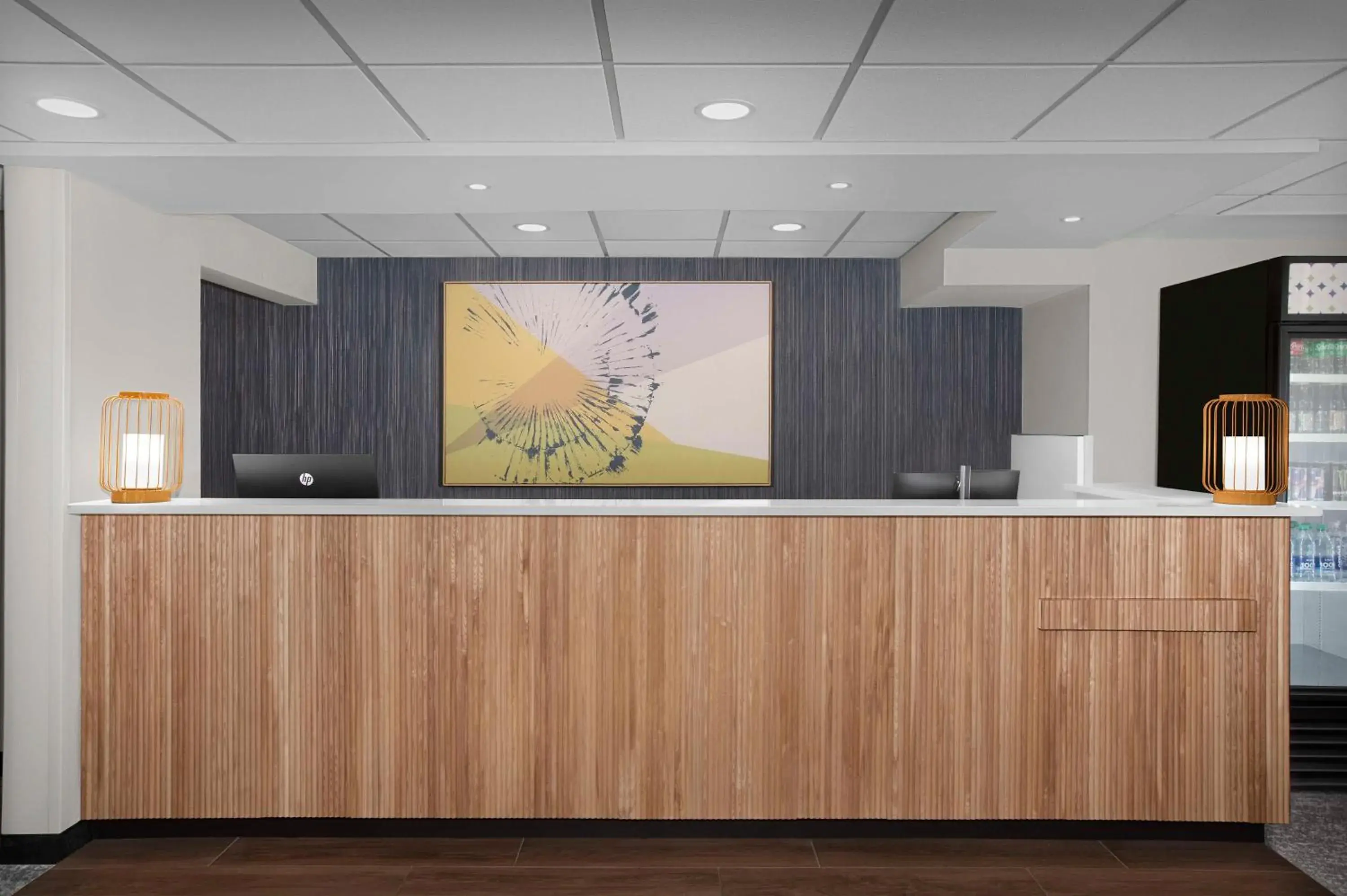 Lobby or reception in Spark By Hilton San Antonio Northwest Near Six Flags Lobby or reception in Spark By Hilton San Antonio Northwest Near Six Flags