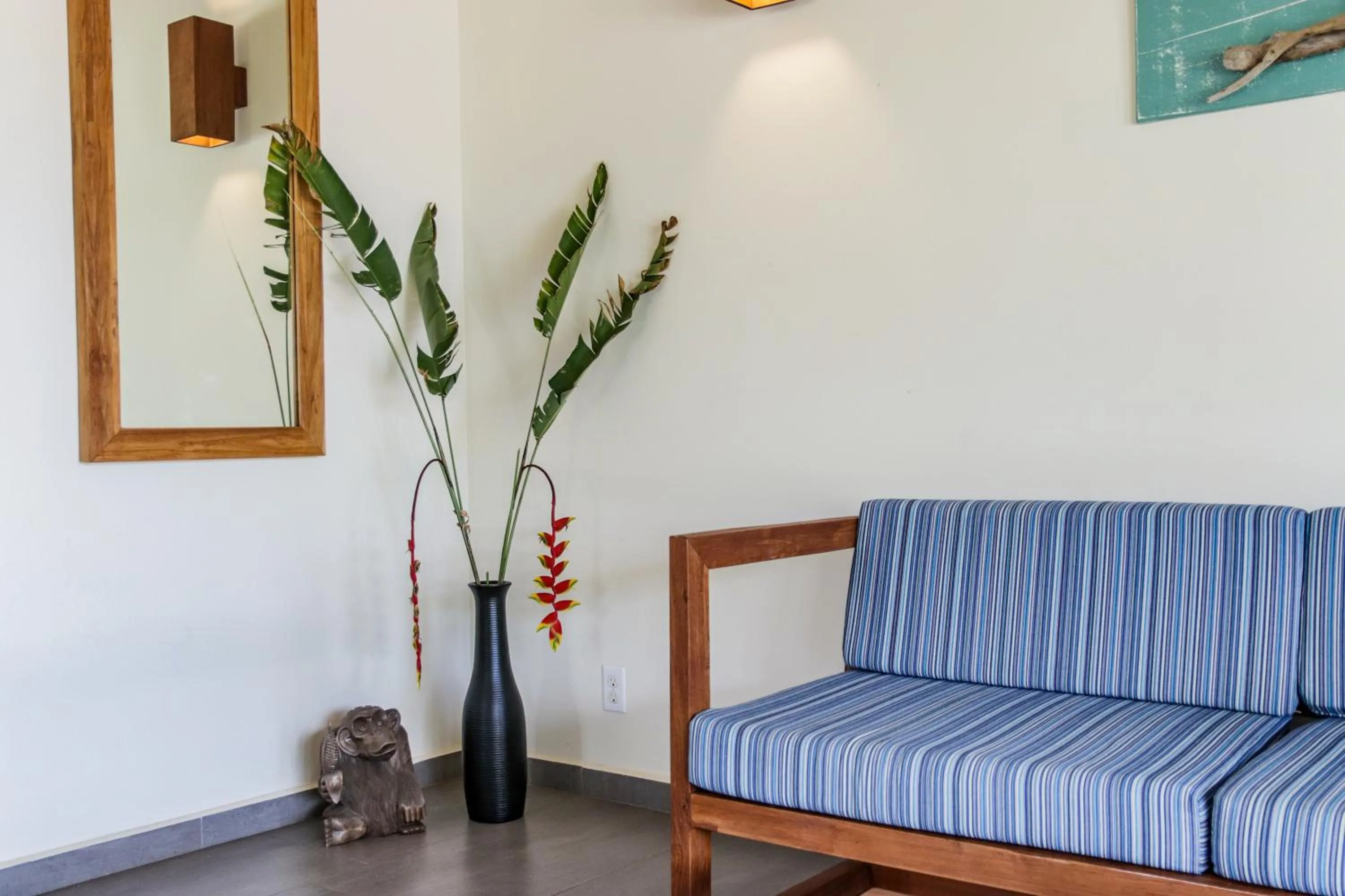 Living room in ABC Lodges Curacao