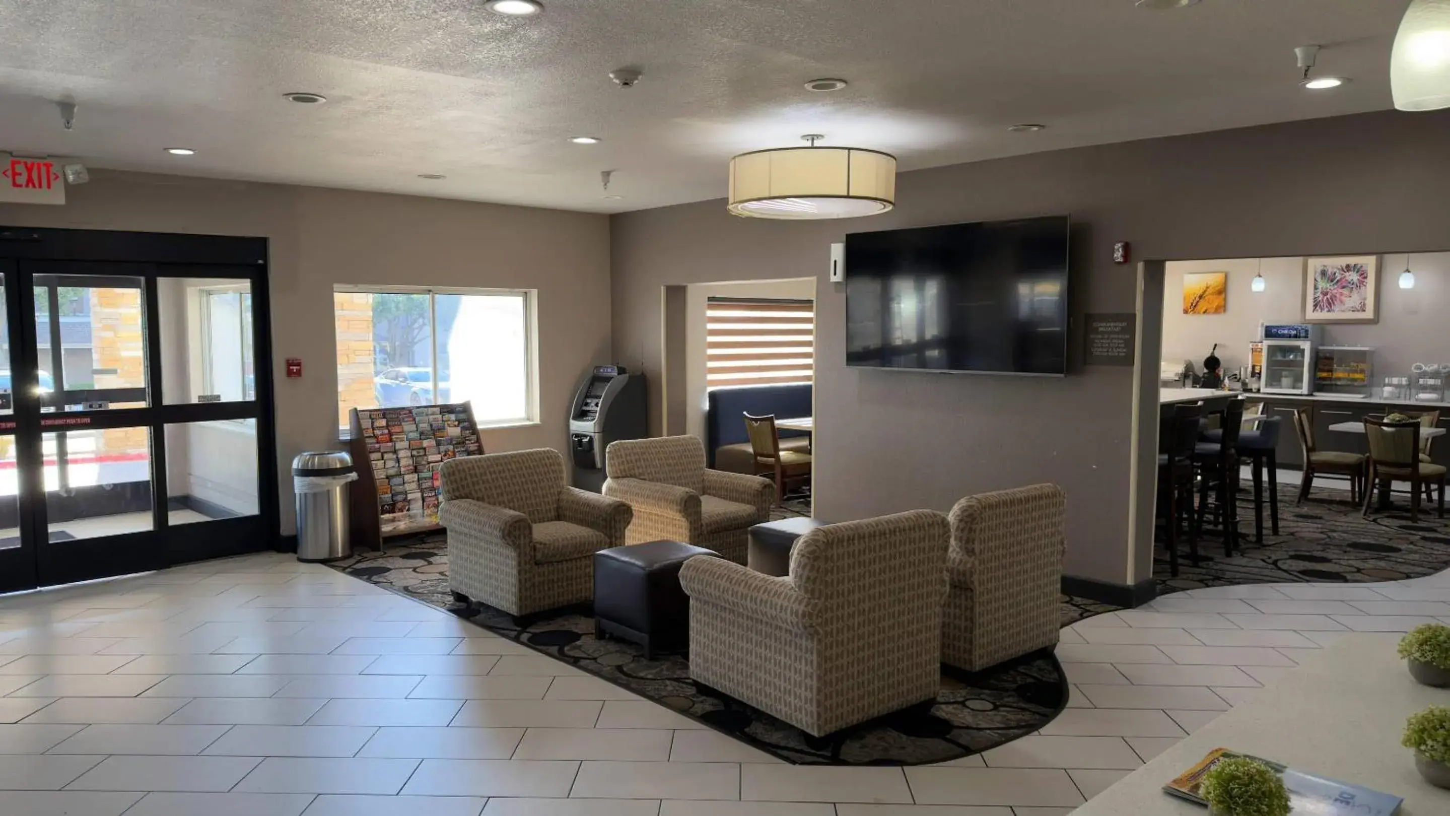 Lobby or reception in Comfort Suites Lewisville - Dallas Lobby or reception in Comfort Suites Lewisville - Dallas