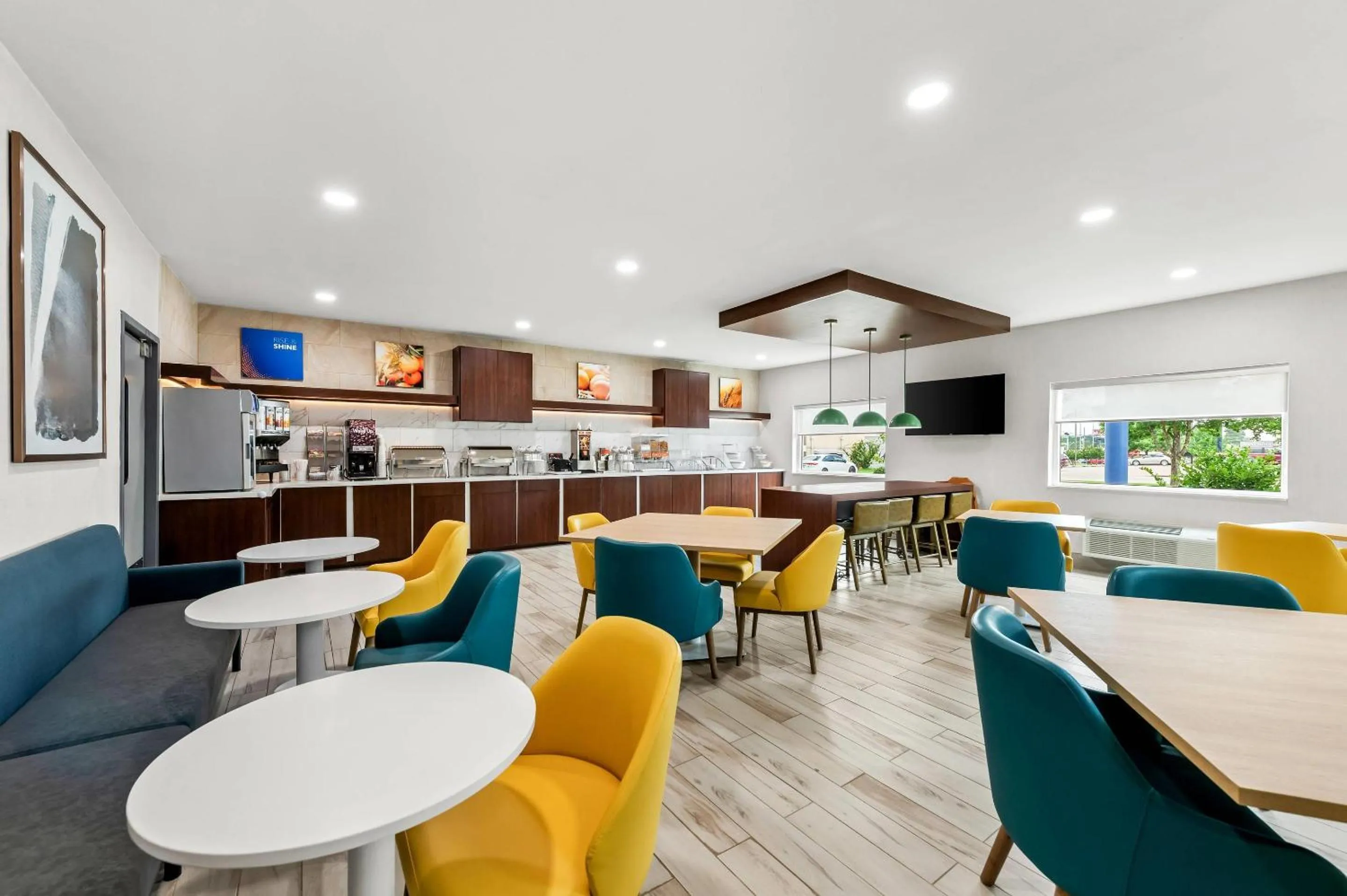 Breakfast in Comfort Suites Longview North