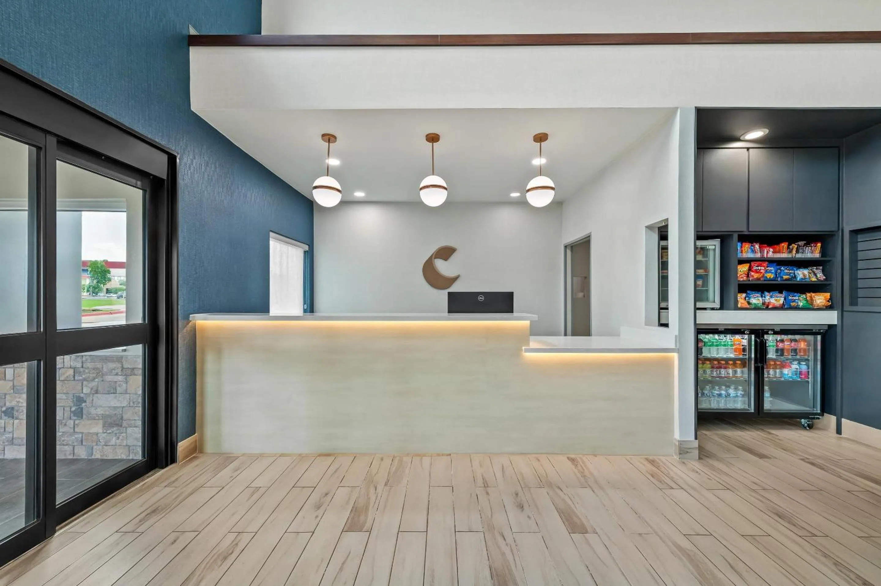 Lobby or reception in Comfort Suites Longview North