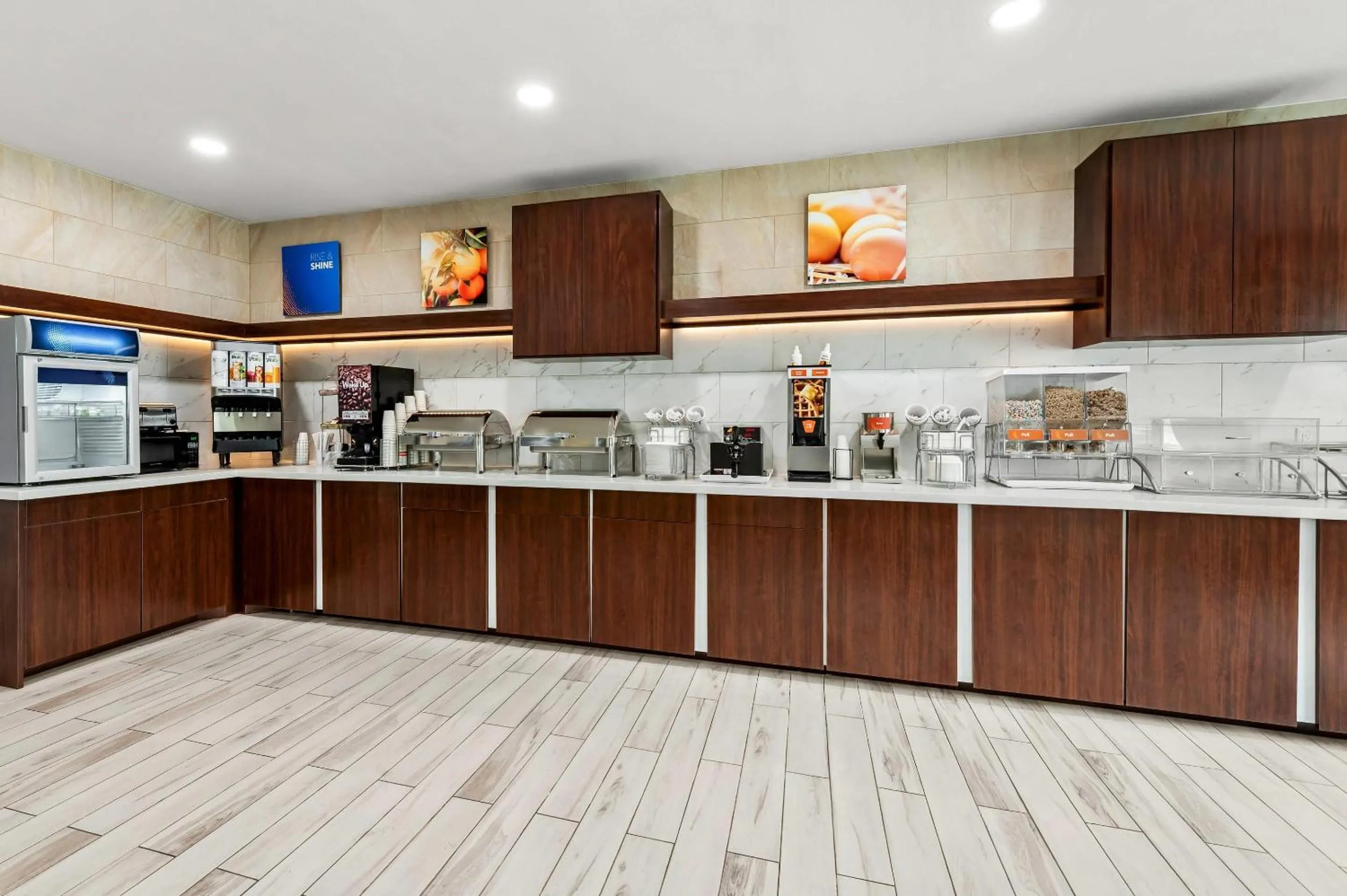 Breakfast in Comfort Suites Longview North