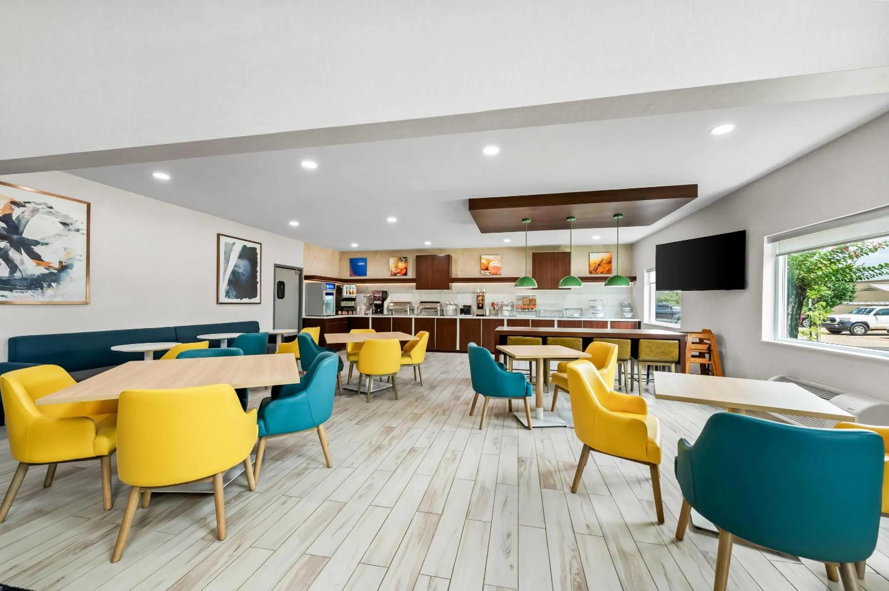 Breakfast in Comfort Suites Longview North