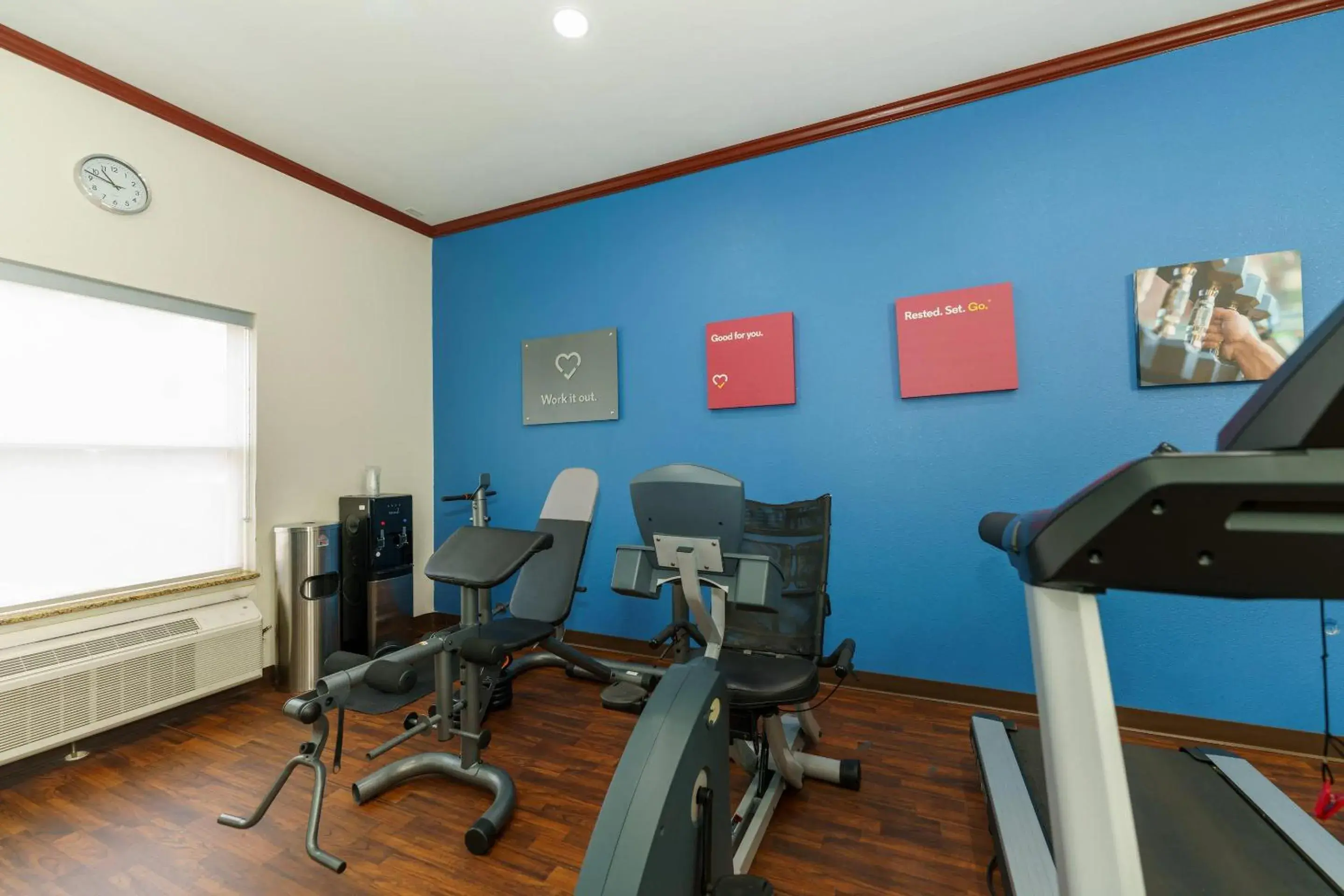 Fitness centre/facilities in Comfort Suites University Drive Fitness centre/facilities in Comfort Suites University Drive