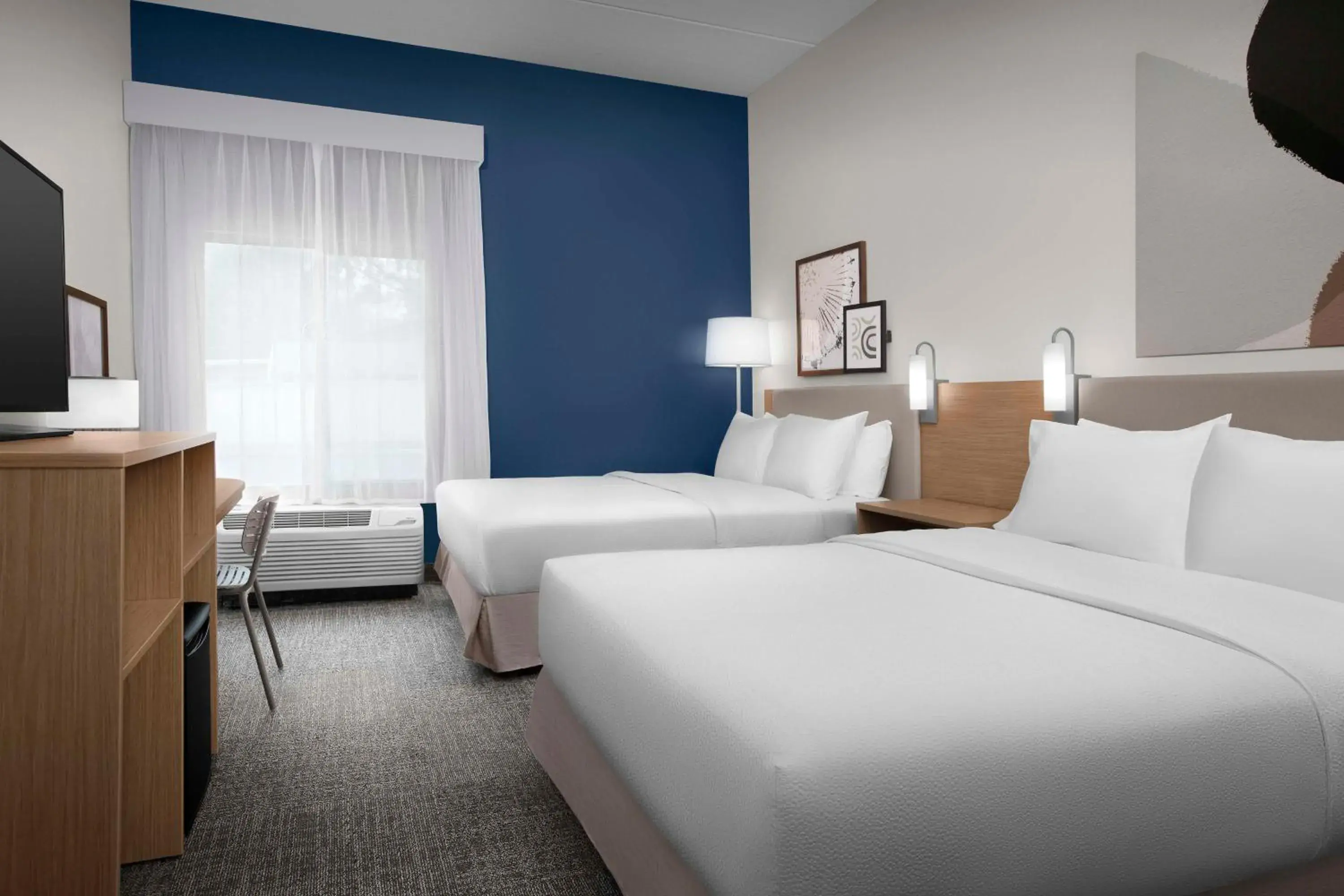 Bed in Spark By Hilton San Antonio Airport Bed in Spark By Hilton San Antonio Airport