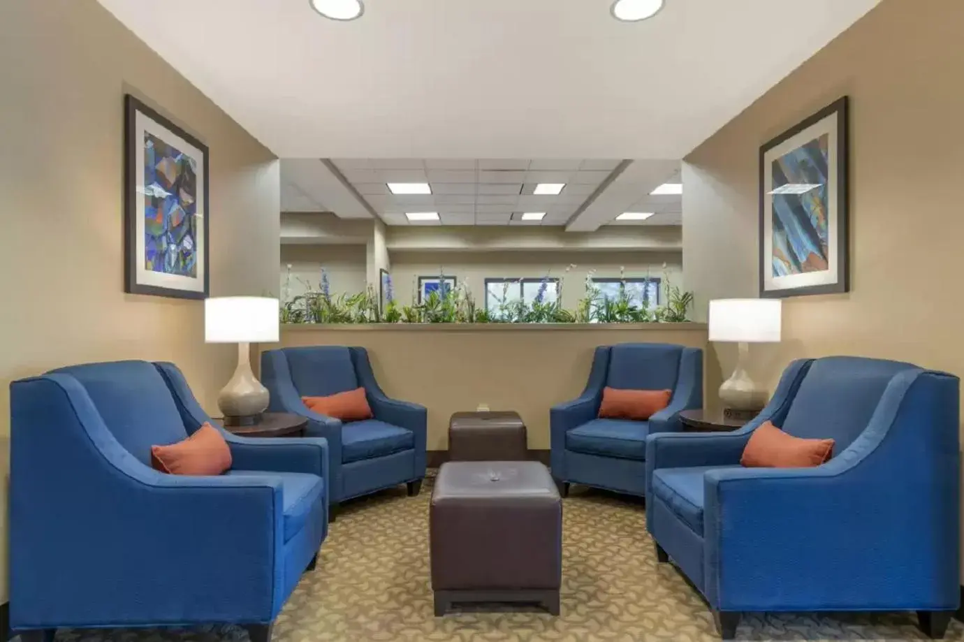 Lobby or reception in Spark By Hilton San Antonio Airport Lobby or reception in Spark By Hilton San Antonio Airport