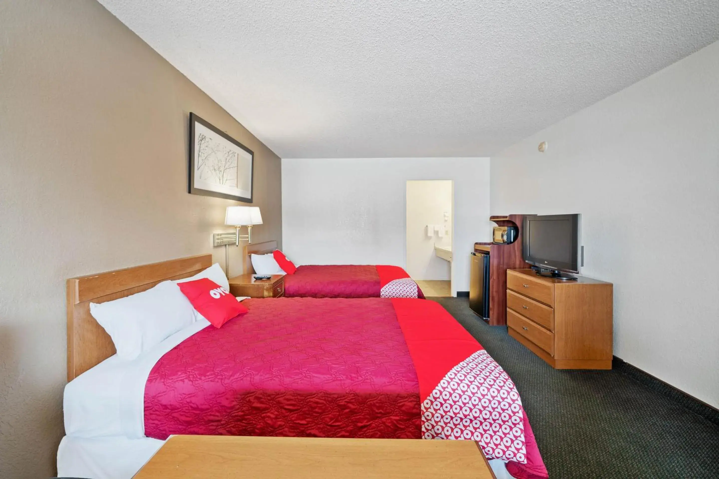 Bedroom, Bed in OYO Hotel Junction TX I-10 Bedroom, Bed in OYO Hotel Junction TX I-10