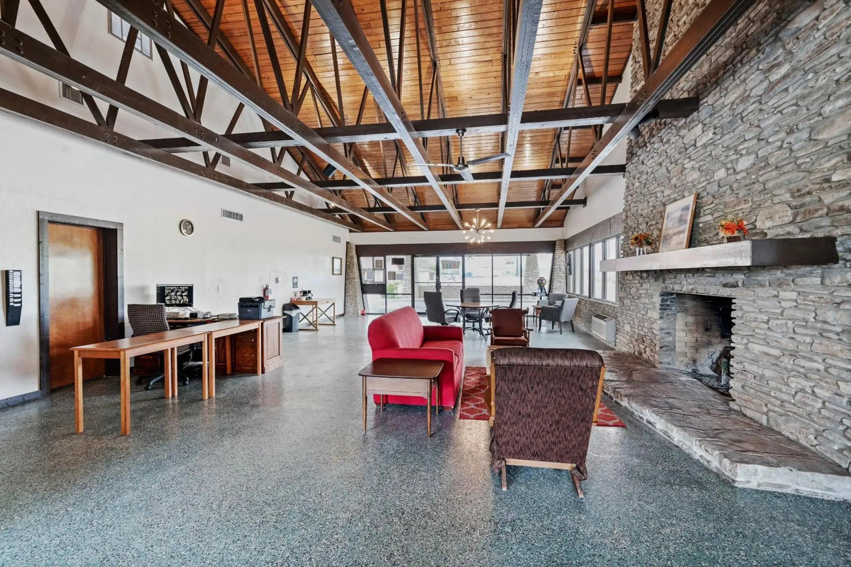 Lobby or reception in Segovia Lodge Junction TX I -10 Lobby or reception in Segovia Lodge Junction TX I -10