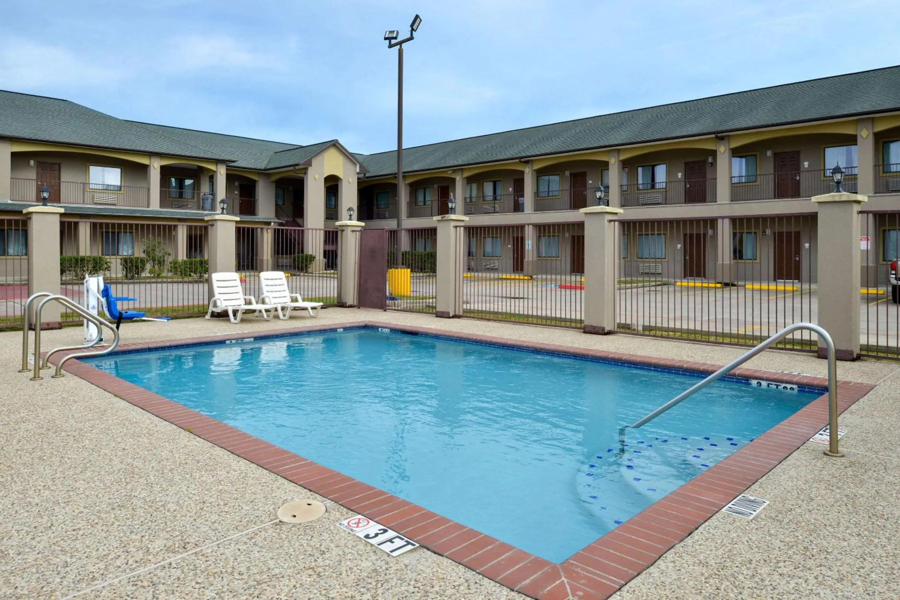 On site in Econo Lodge Inn & Suites Port Arthur near Sabine Pass