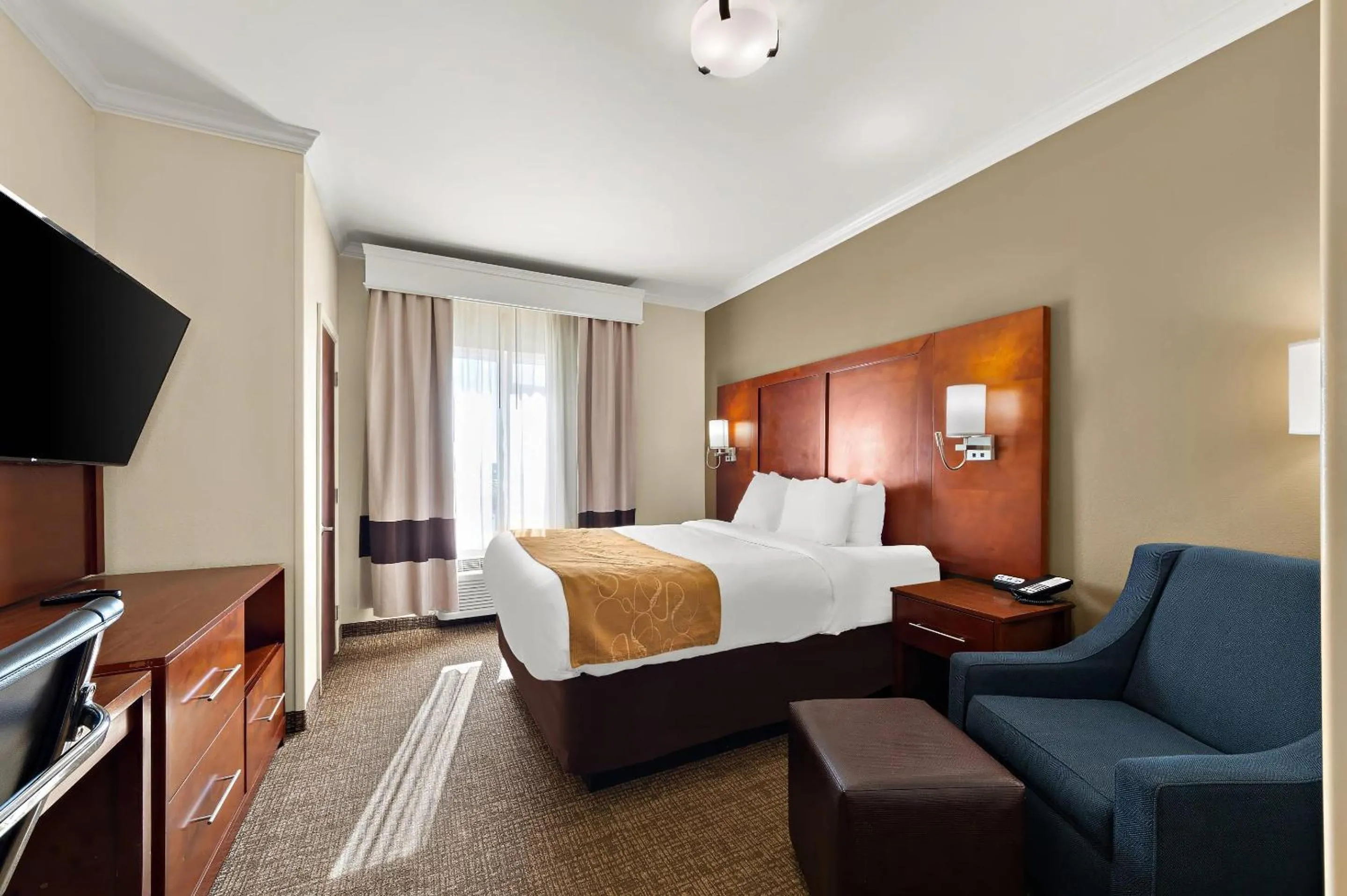 Bedroom, Bed in Comfort Suites Corpus Christi Central