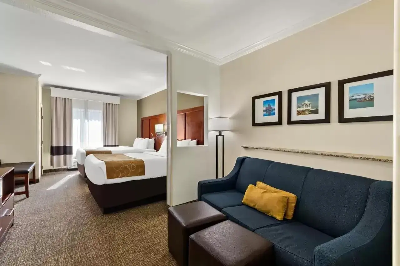 Bed in Comfort Suites Corpus Christi Central Bed in Comfort Suites Corpus Christi Central