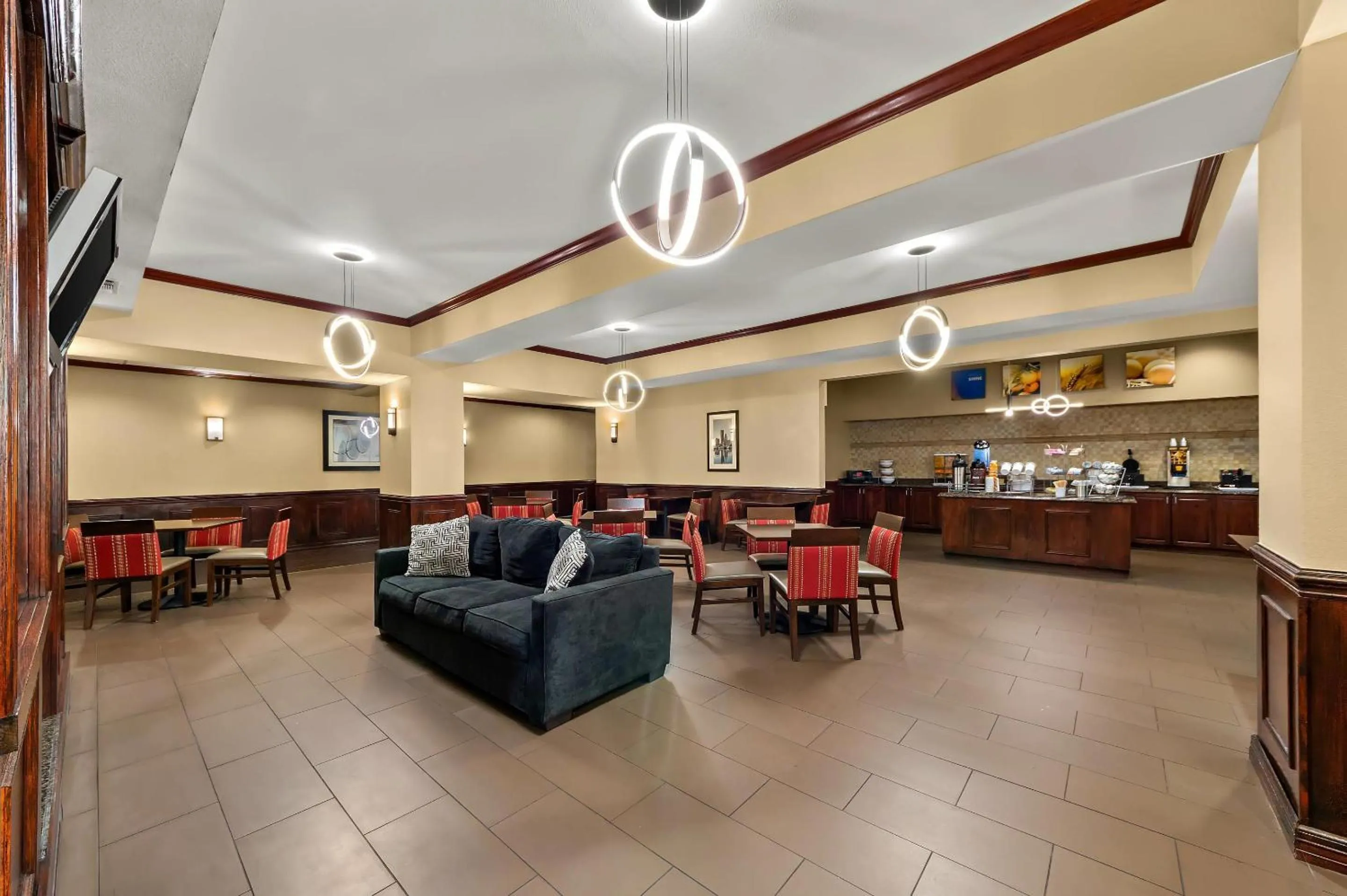 Lobby or reception in Comfort Suites Corpus Christi Central