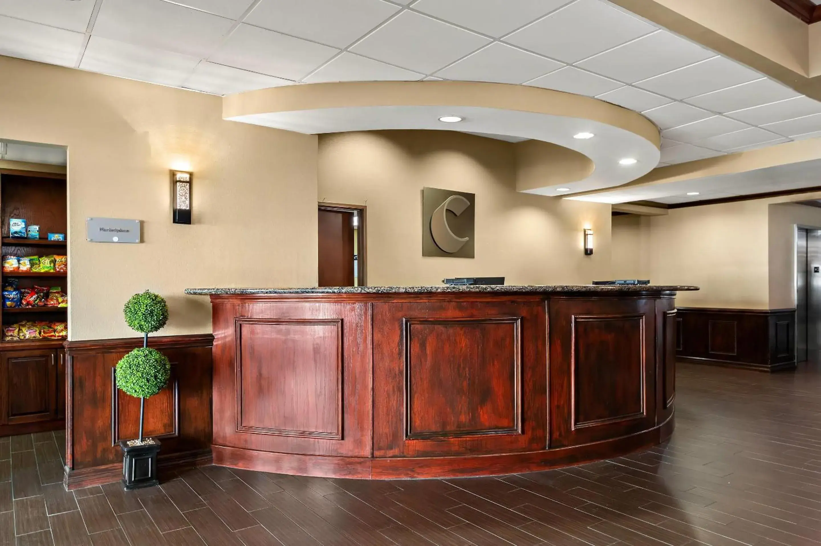 Lobby or reception in Comfort Suites Corpus Christi Central Lobby or reception in Comfort Suites Corpus Christi Central