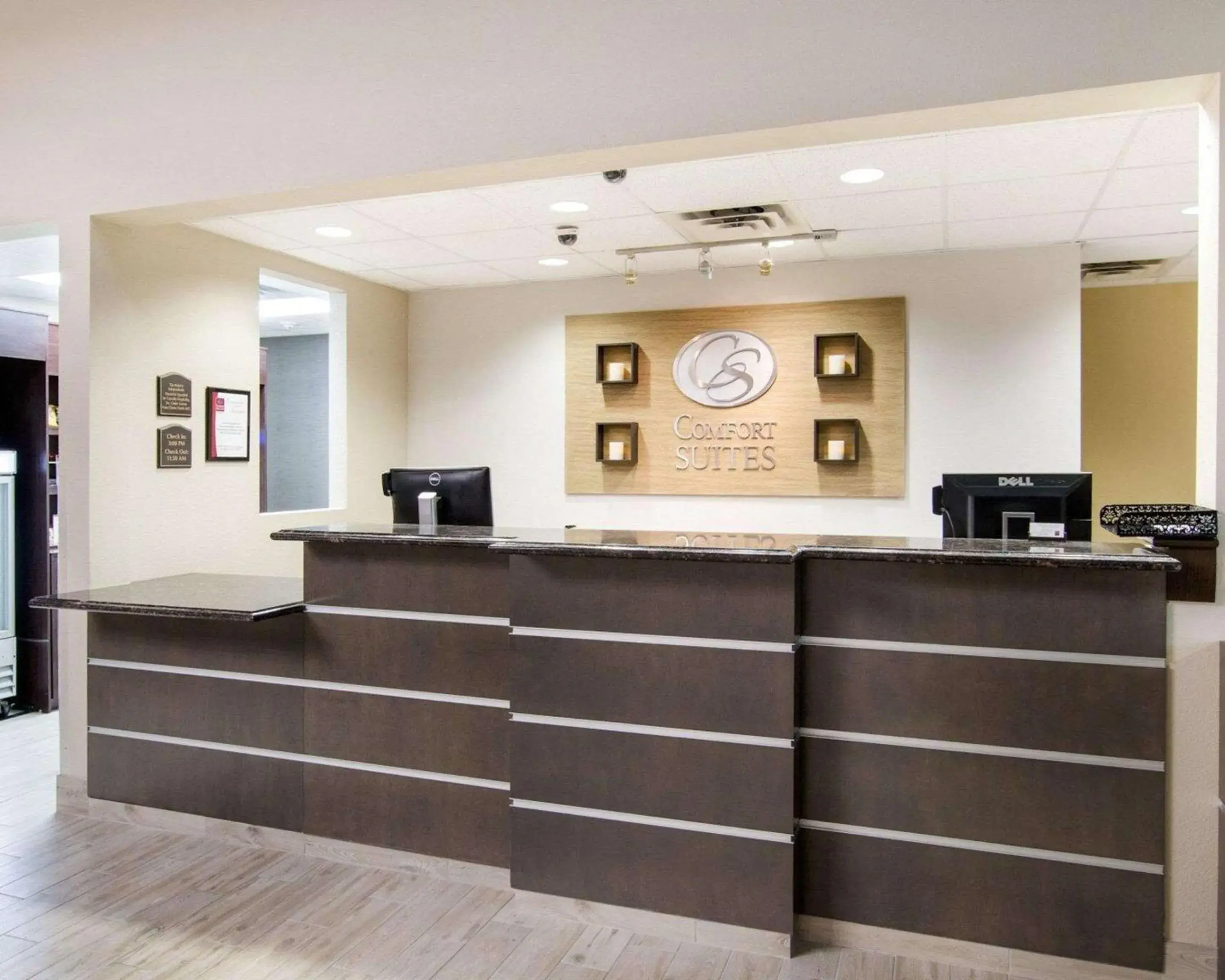 Lobby or reception in Comfort Suites San Angelo near University Lobby or reception in Comfort Suites San Angelo near University