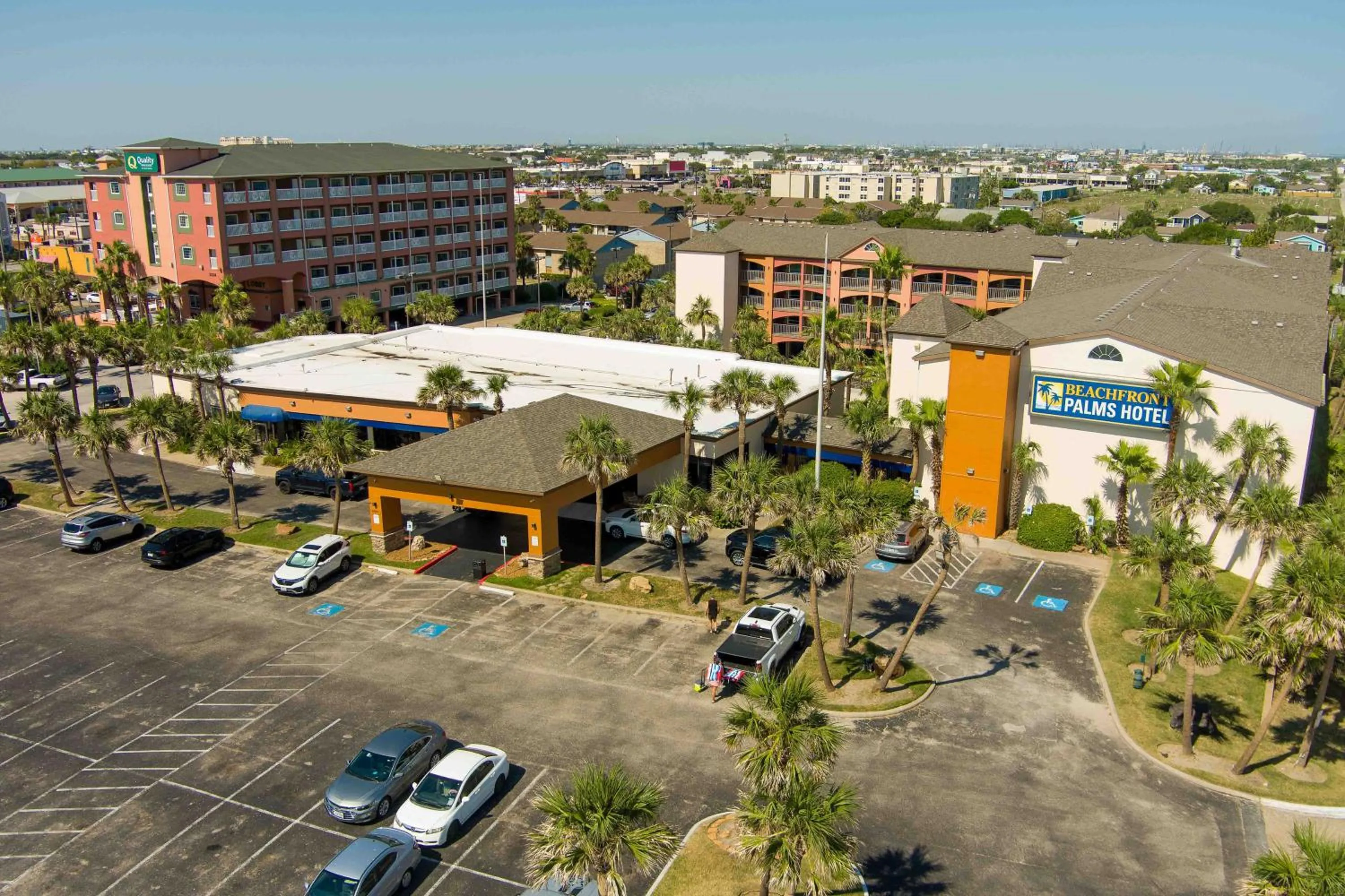 Property building in Quality Inn & Suites Galveston - Beachfront