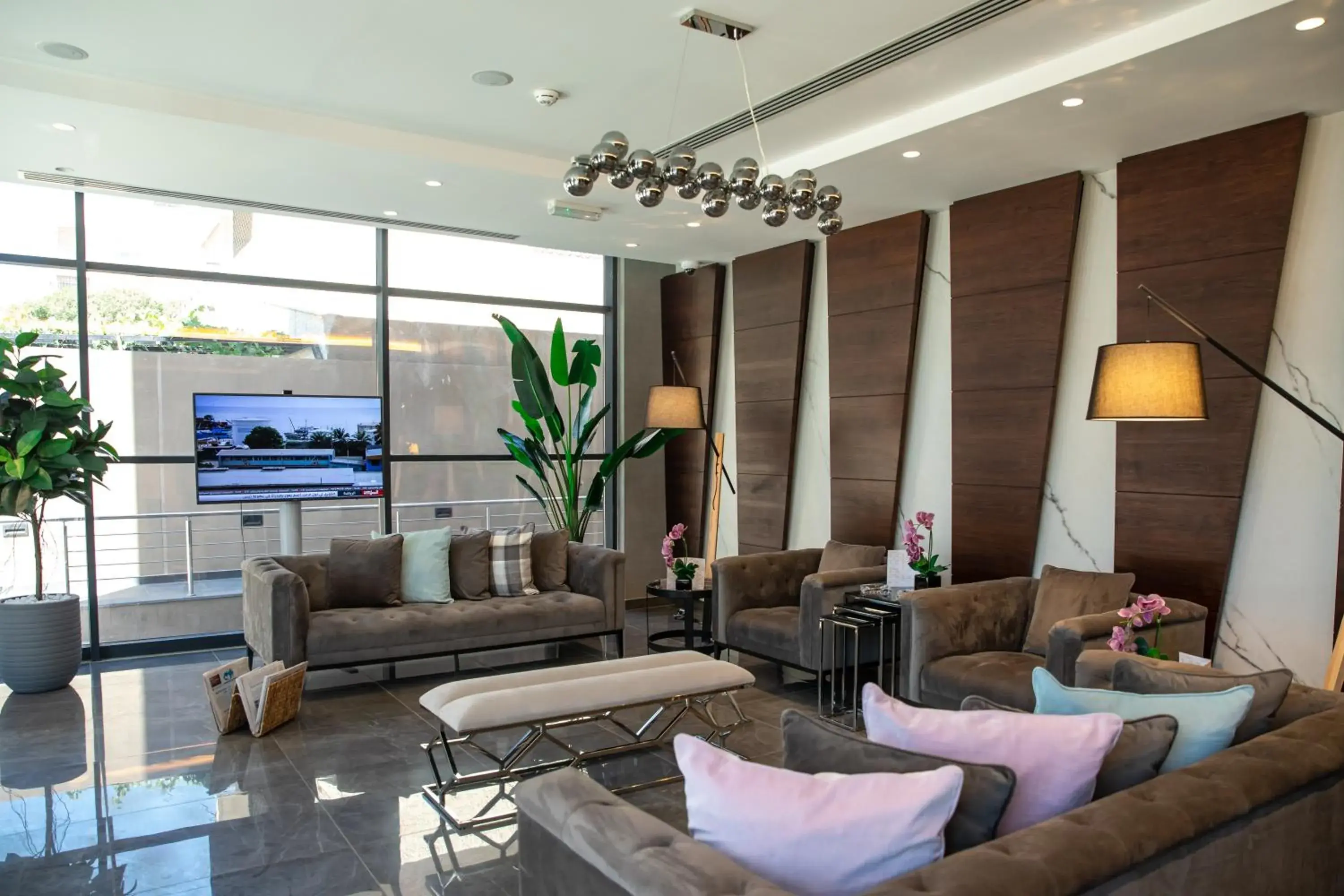 Lobby or reception in The Compass Hotel Lobby or reception in The Compass Hotel