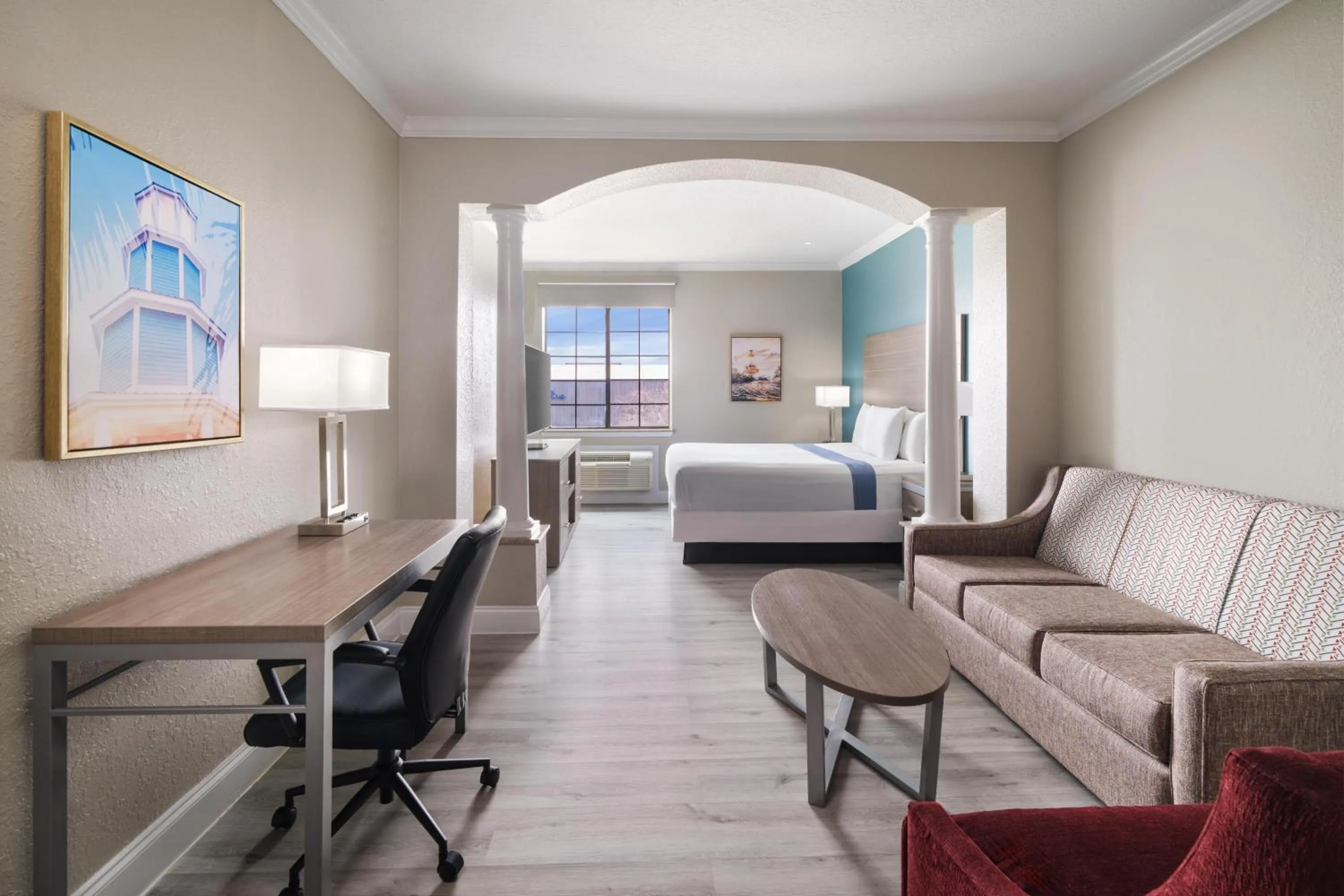 Bedroom, Bed in Melrose @ Seabrook, BW Signature Collection by Best Western