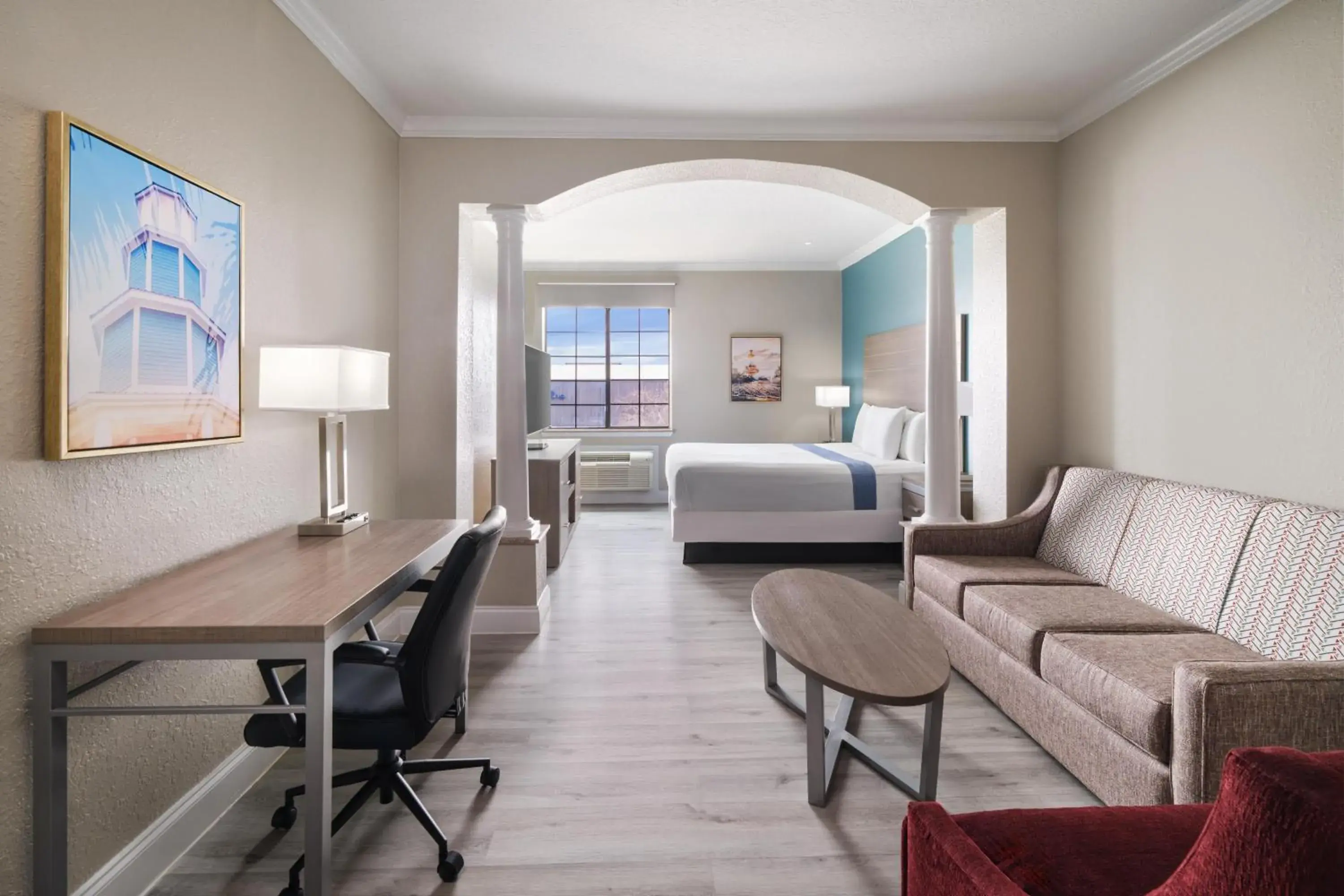 Bedroom, Bed in Melrose @ Seabrook, BW Signature Collection by Best Western Bedroom, Bed in Melrose @ Seabrook, BW Signature Collection by Best Western