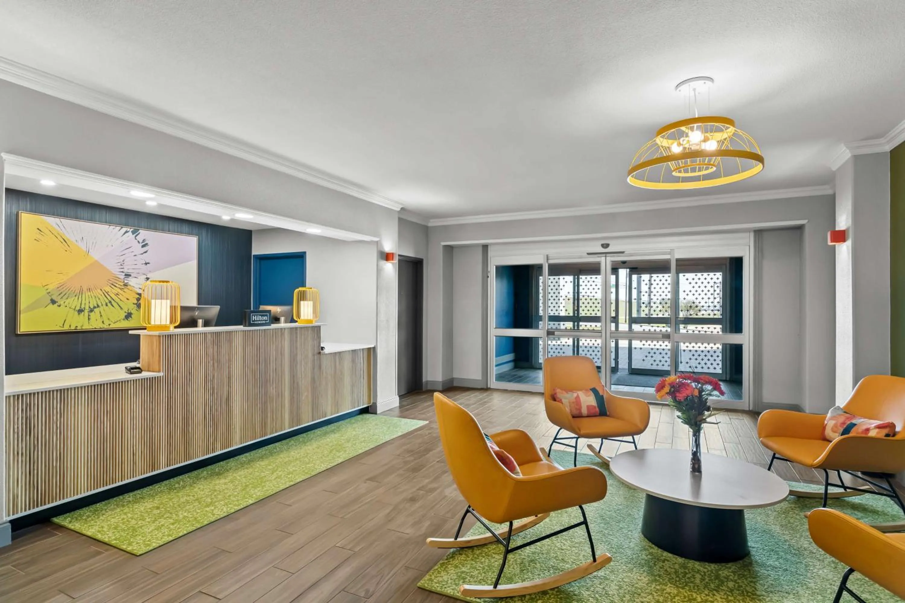 Lobby or reception in Sleep Inn & Suites Near Fort Cavazos