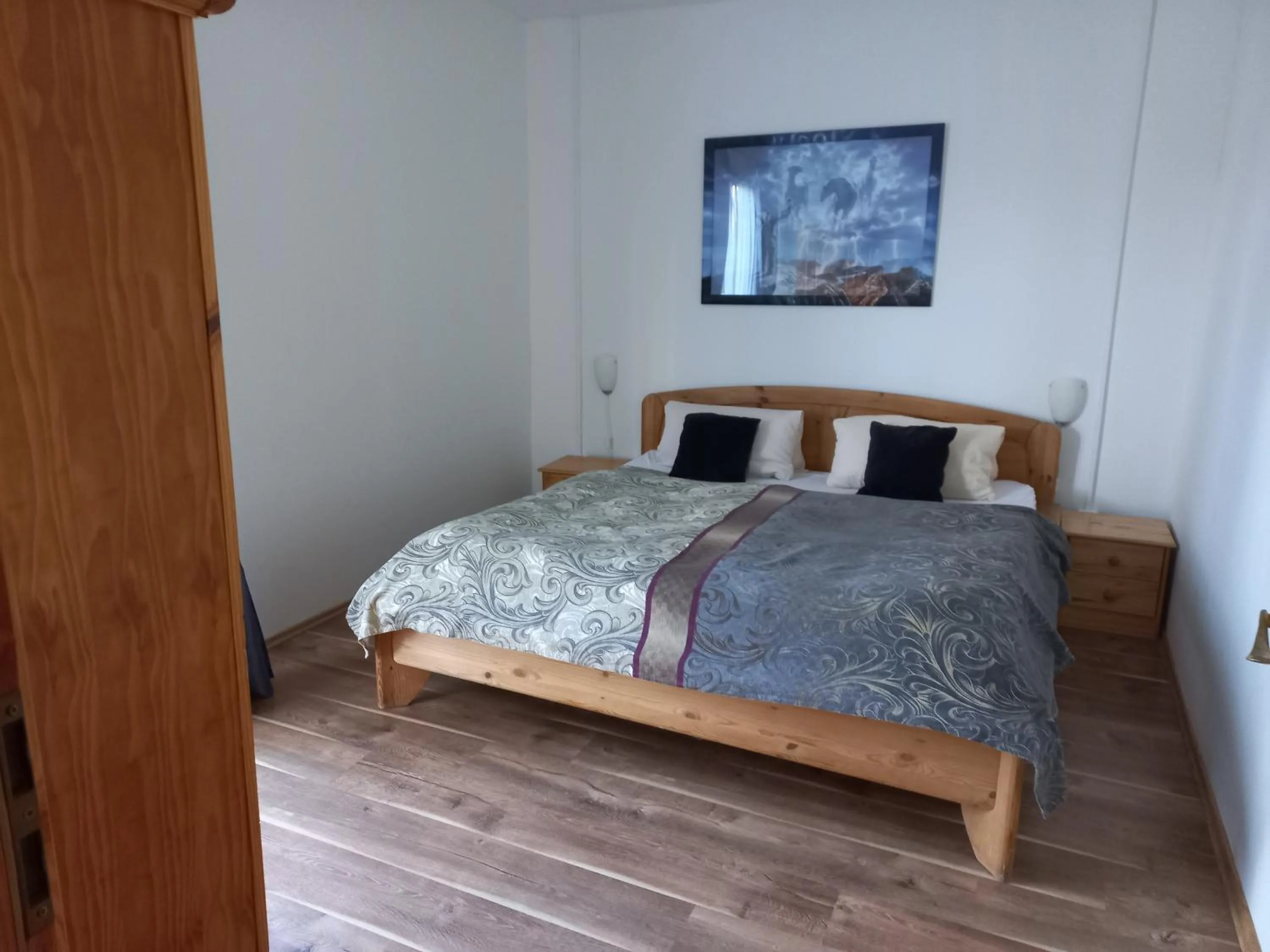 Bed in Hotel Resort Stein