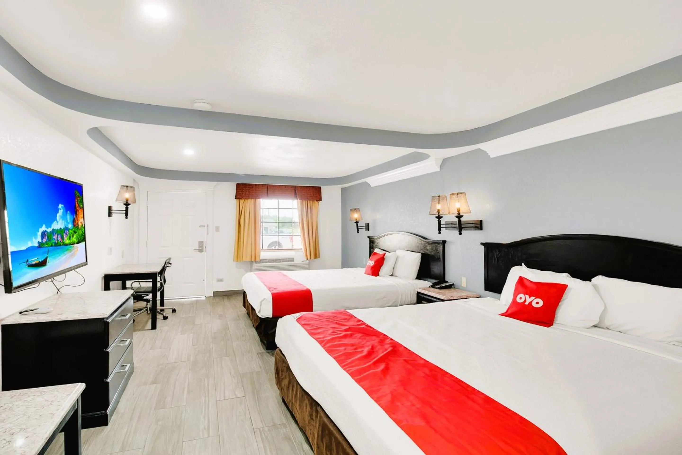 Bedroom, Bed in Three Rivers Executive Inn & Suites By OYO